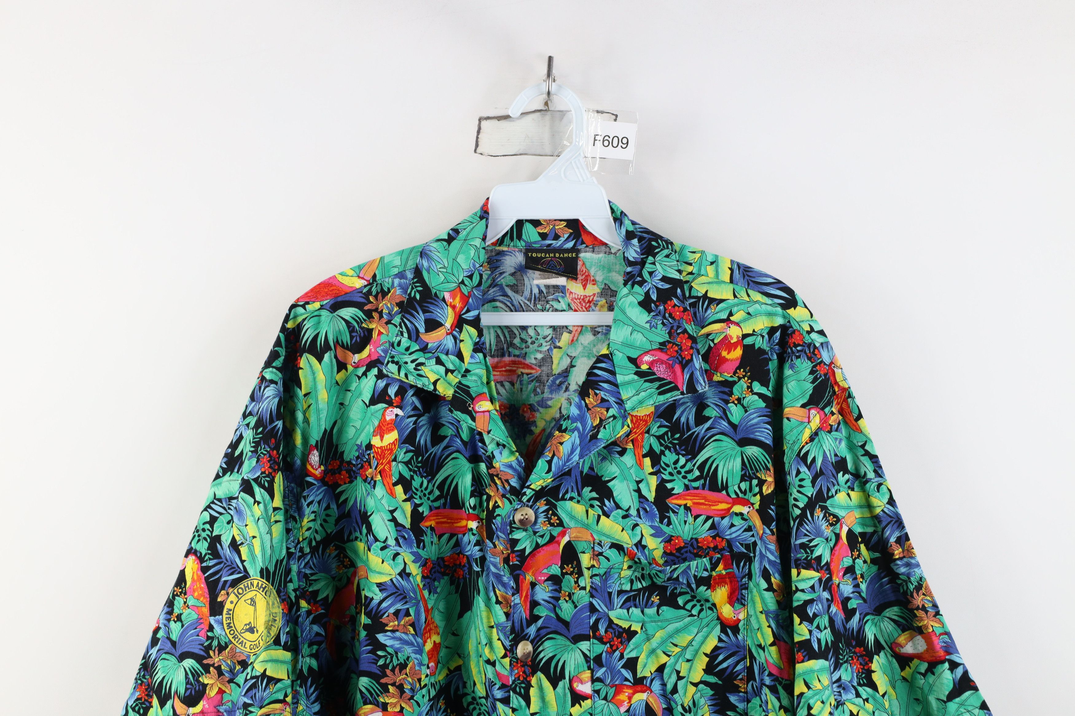 Vintage Vintage 80s 90s Tom Selleck Hawaiian Camp Button Shirt USA Size US L / EU 52-54 / 3 - 2 Thumbnail