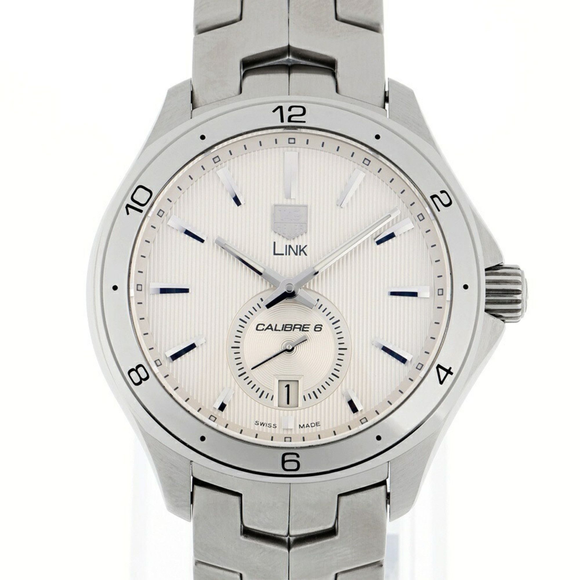 Tag Heuer TAG Heuer Link Calibre 6 WAT2111.BA0950 Automatic Watch A-157648 Size ONE SIZE - 1 Thumbnail