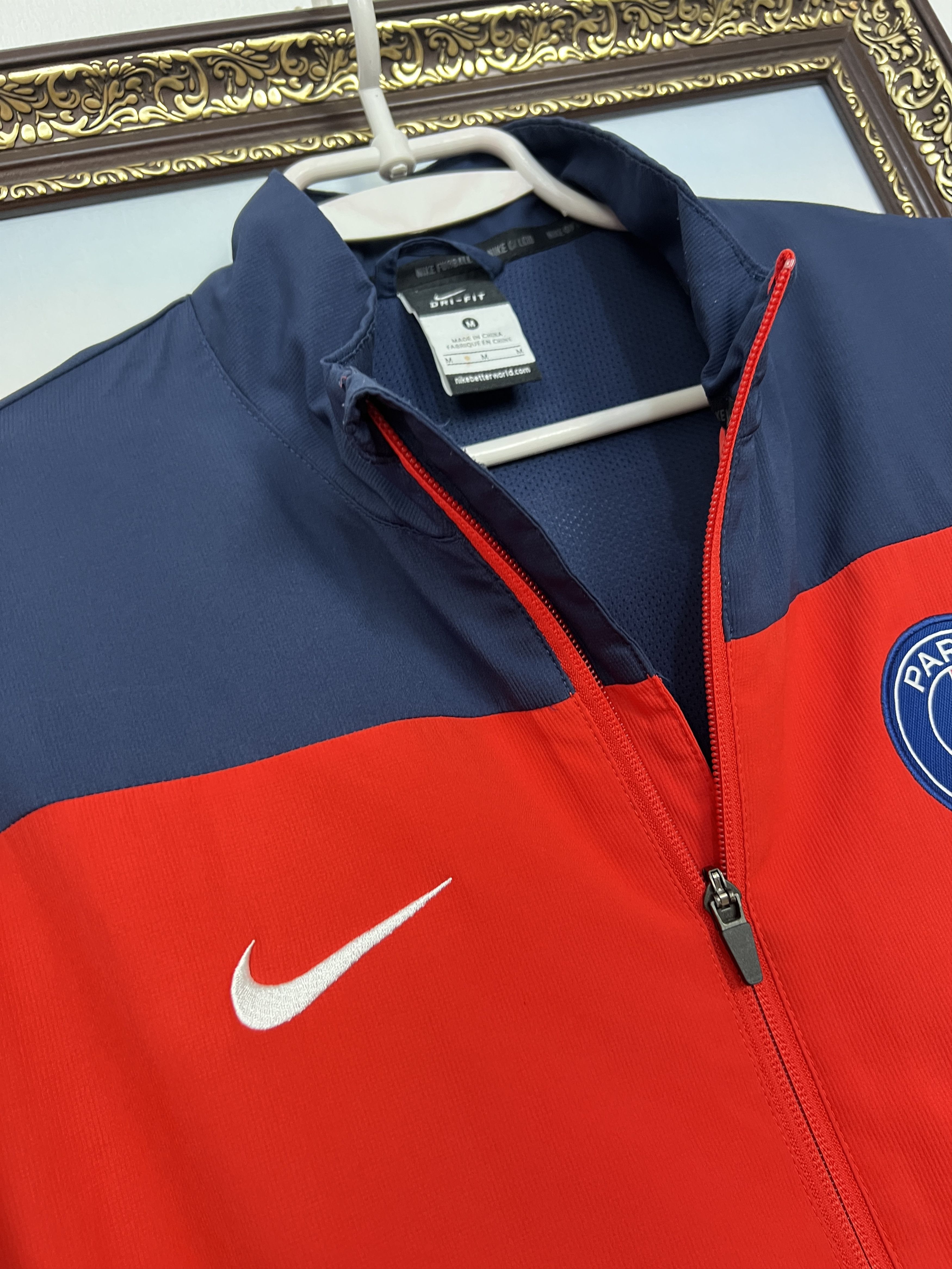 Nike Nike PSG Paris Saint Germain Football Jacket Soccer Size US M / EU 48-50 / 2 - 4 Thumbnail