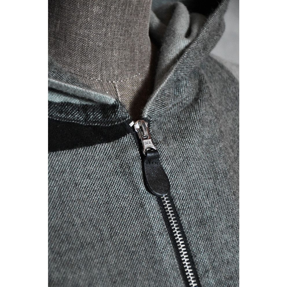 N.Hoolywood N.HOOLYWOOD 17A/W Gray Check Hooded Coat Size US L / EU 52-54 / 3 - 4 Thumbnail