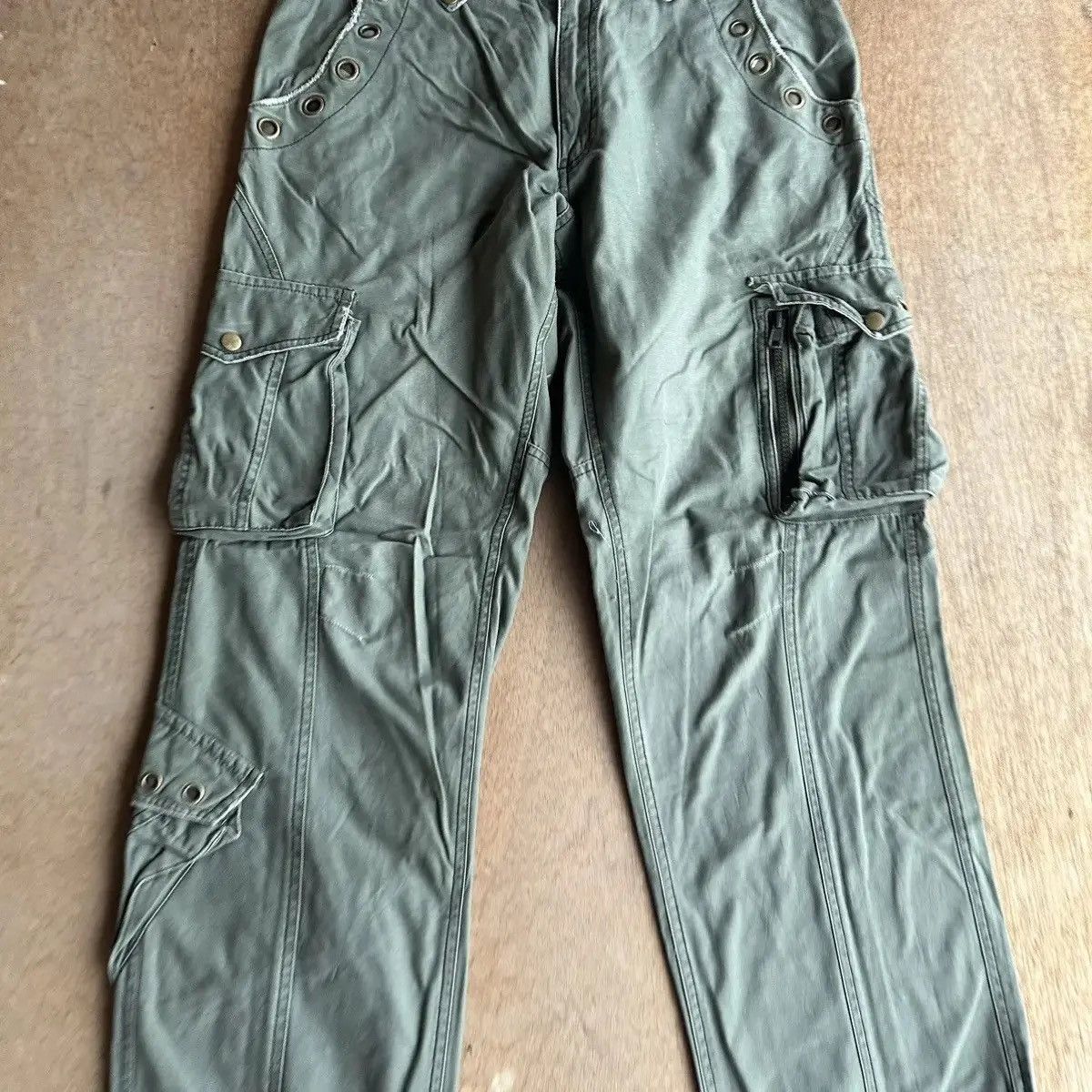 Voodoo Tactical GRAILS 🔥 TWENTY WORK JAPAN Utility Double Bones Cargo Pants Size US 34 / EU 50 - 5 Thumbnail