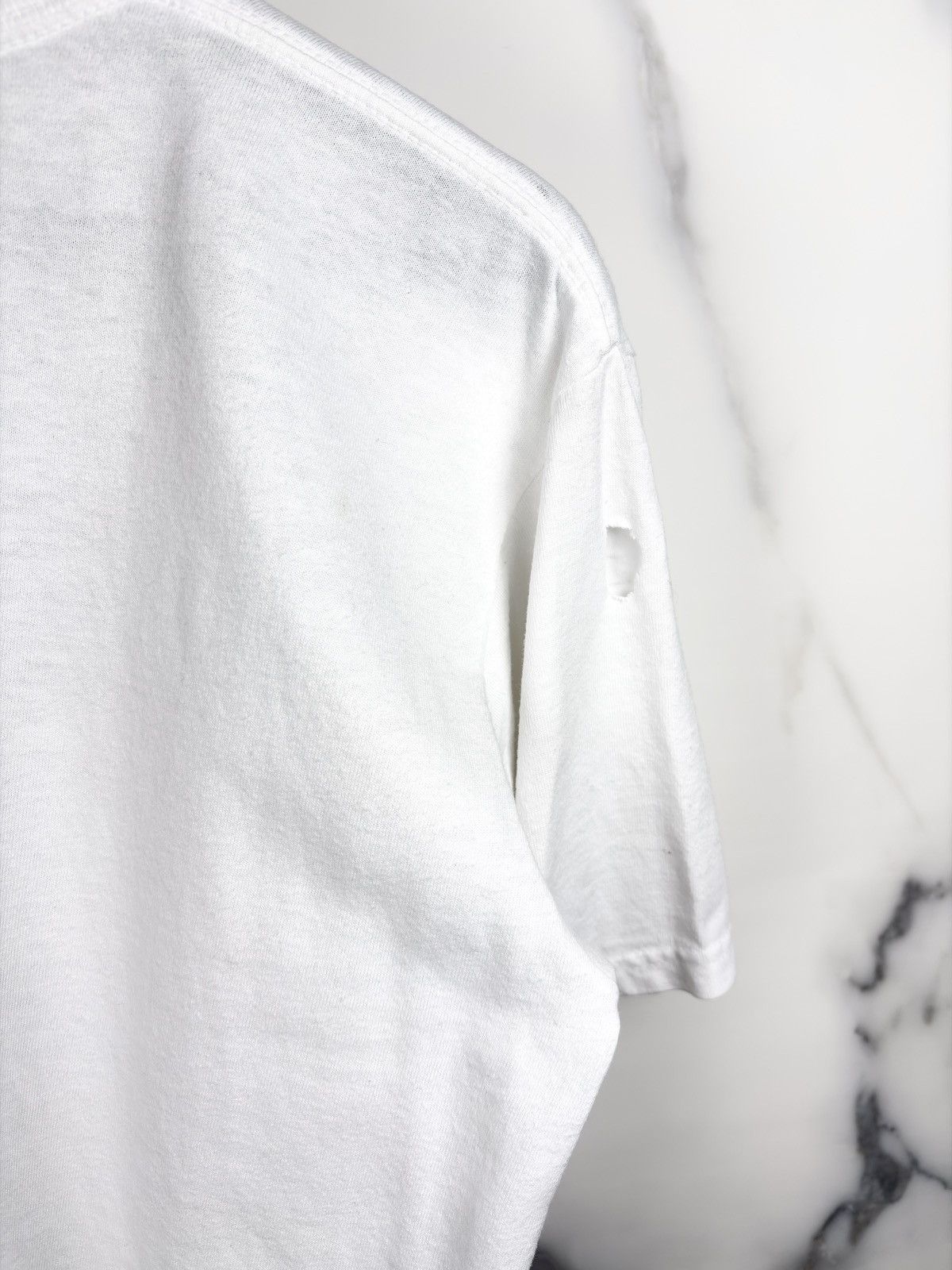 Chrome Hearts Chrome Hearts Vintage Foti Winged Skull Tshirt White Size US M / EU 48-50 / 2 - 8 Thumbnail