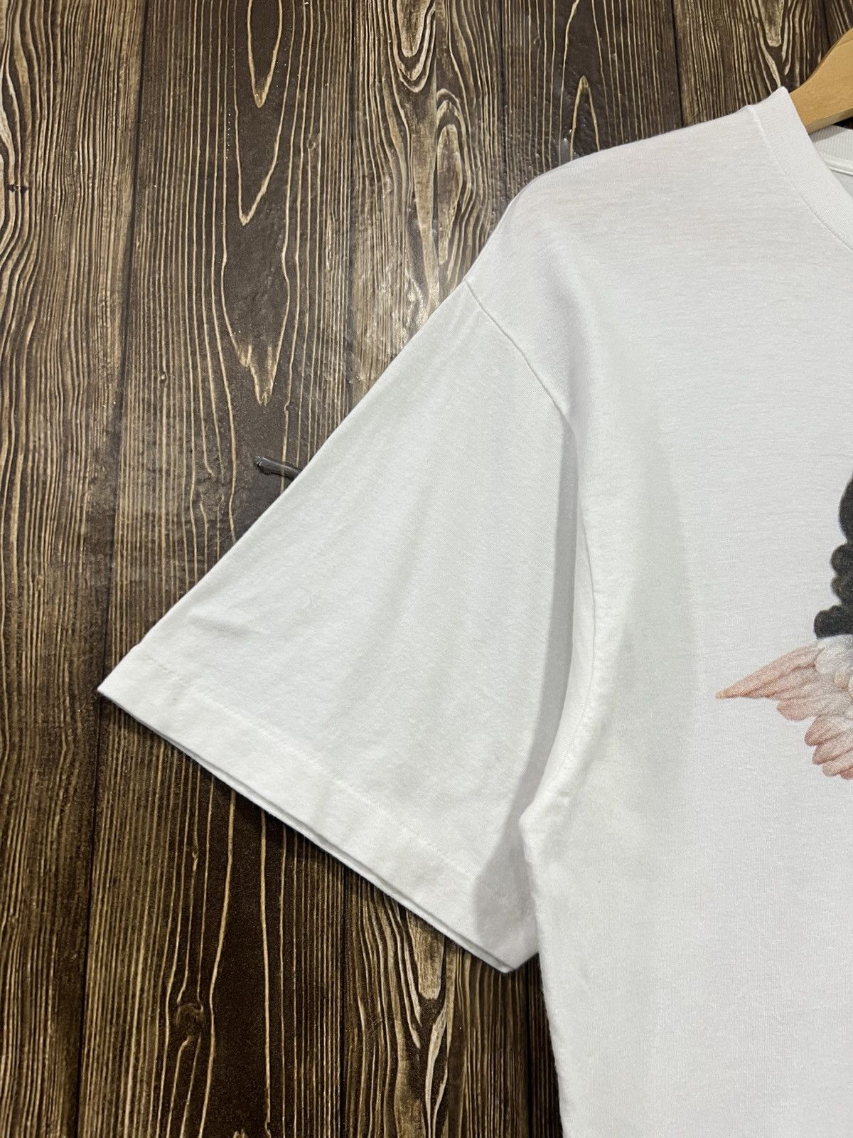 Vintage Vintage 90s Fiorucci Men ‘Two Angels’ Tshirt Size US M / EU 48-50 / 2 - 4 Thumbnail