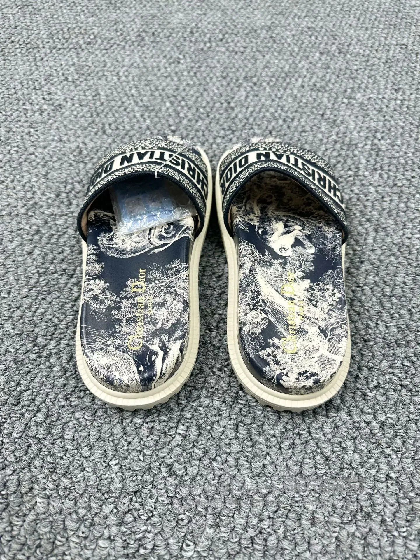 Dior Dior Blue Animal Print Loafers| Size US 5.5 / IT 35.5 - 5 Thumbnail
