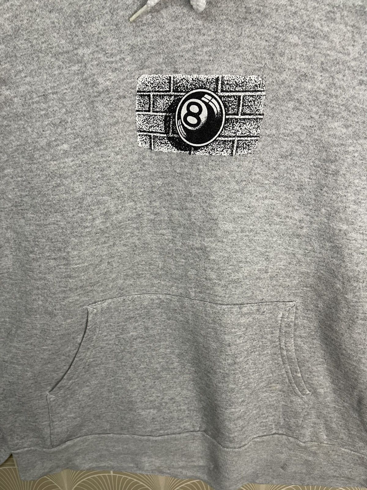 Vintage 🎱90s GONZALES GRAPHIC “SMILE NOW CRY LATER” HOODIE 8 BALL Size US XL / EU 56 / 4 - 13 Thumbnail