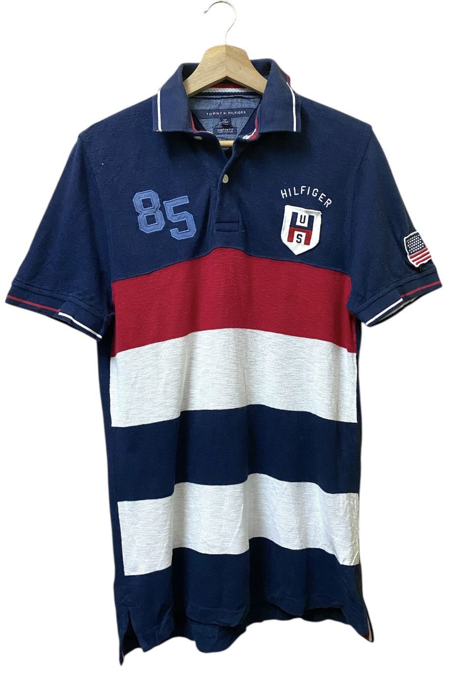 Tommy Hilfiger Tommy Hilfiger Polo Shirt Blue Colour Size US S / EU 44-46 / 1 - 1 Thumbnail