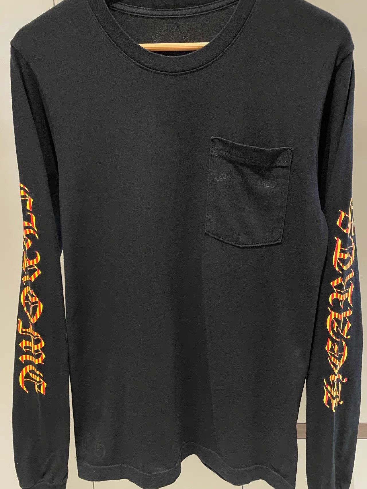 Chrome Hearts Chrome Hearts Stripe Sword Kirin Sanskrit Long Sleeve K28 Size US S / EU 44-46 / 1 - 1 Thumbnail