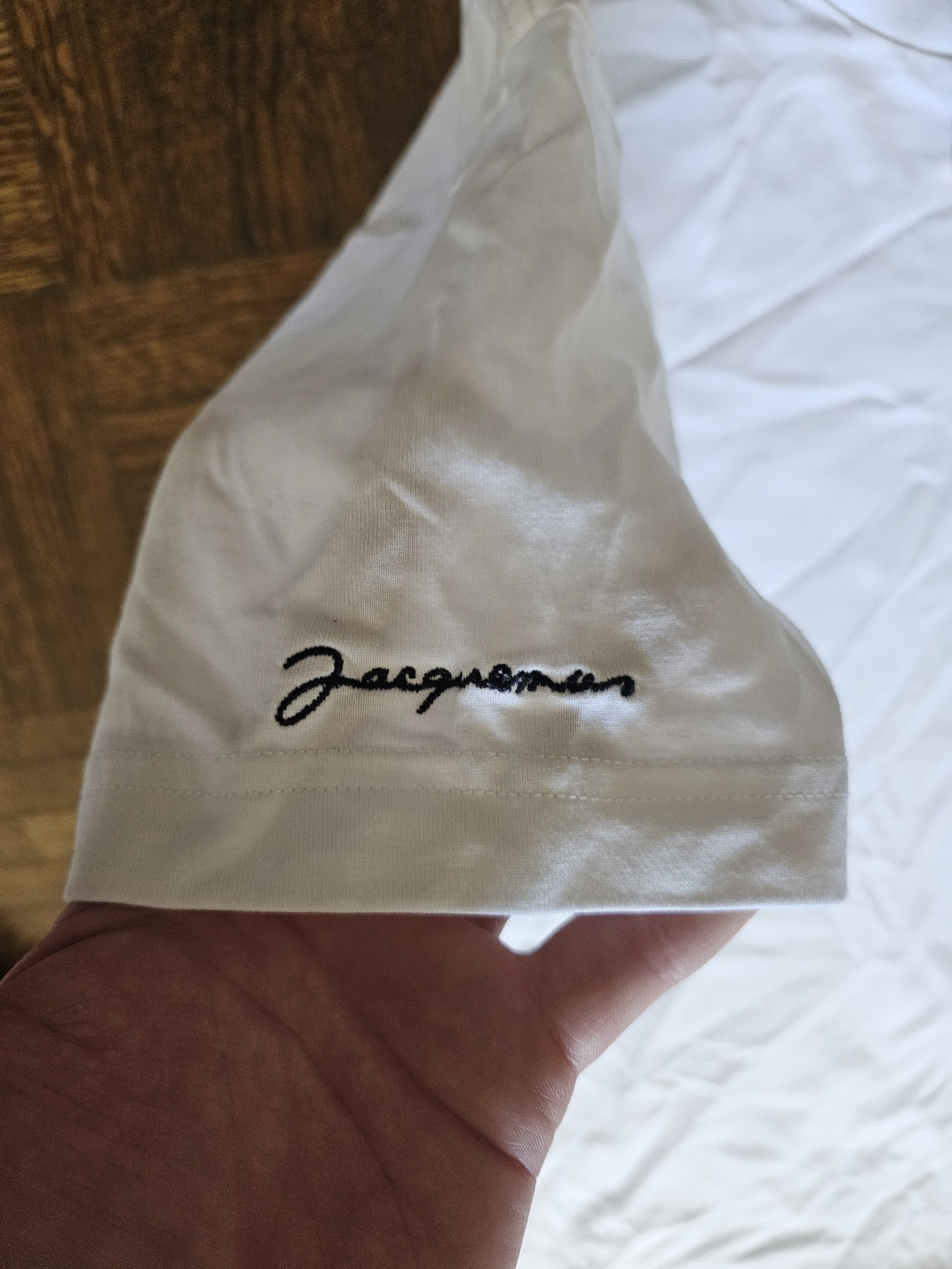Jacquemus Jacquemus cropped tee shirt Size US L / EU 52-54 / 3 - 4 Thumbnail