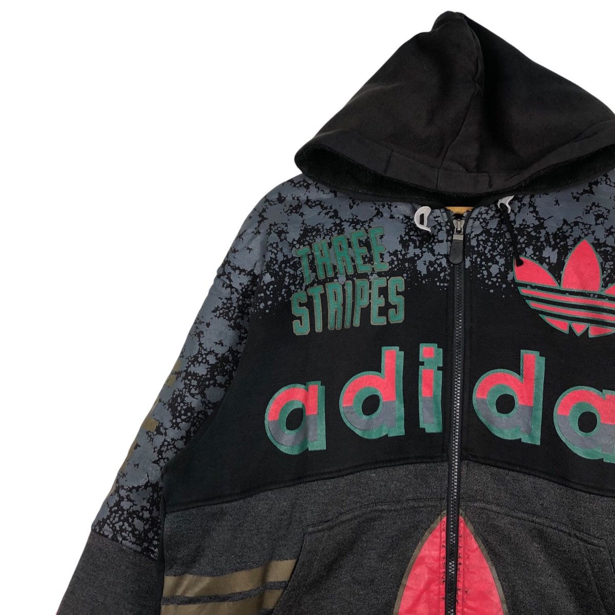 Adidas × Japanese Brand × Vintage Rare Design Adidas Big Logo Vintage Japan Production #A3 Size US L / EU 52-54 / 3 - 6 Thumbnail