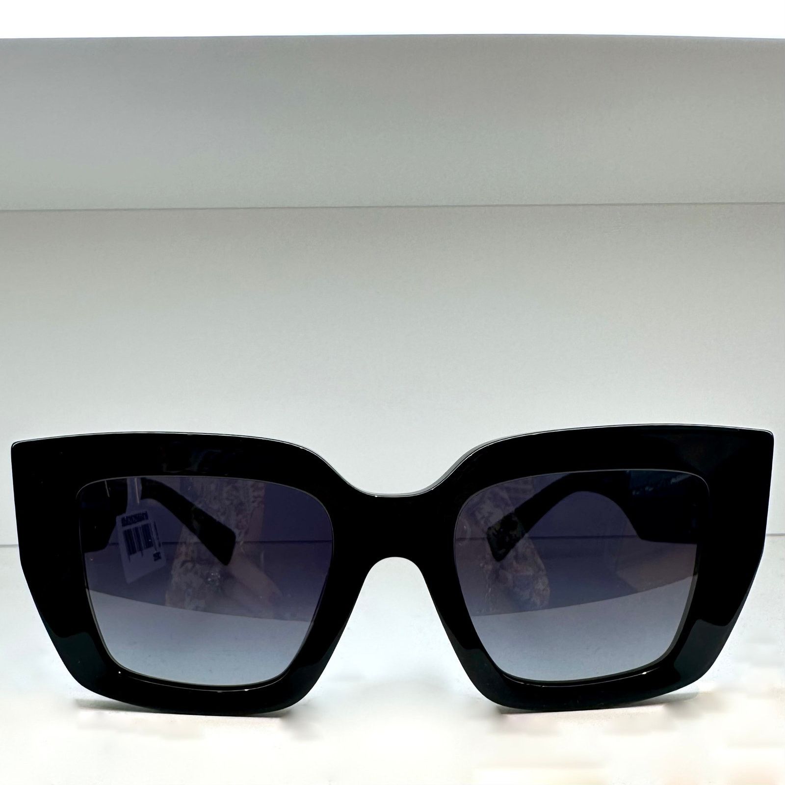 Miu Miu New MIU MIU Sunglasses Black Square 2025 Gold Metal Logo Size ONE SIZE - 2 Thumbnail