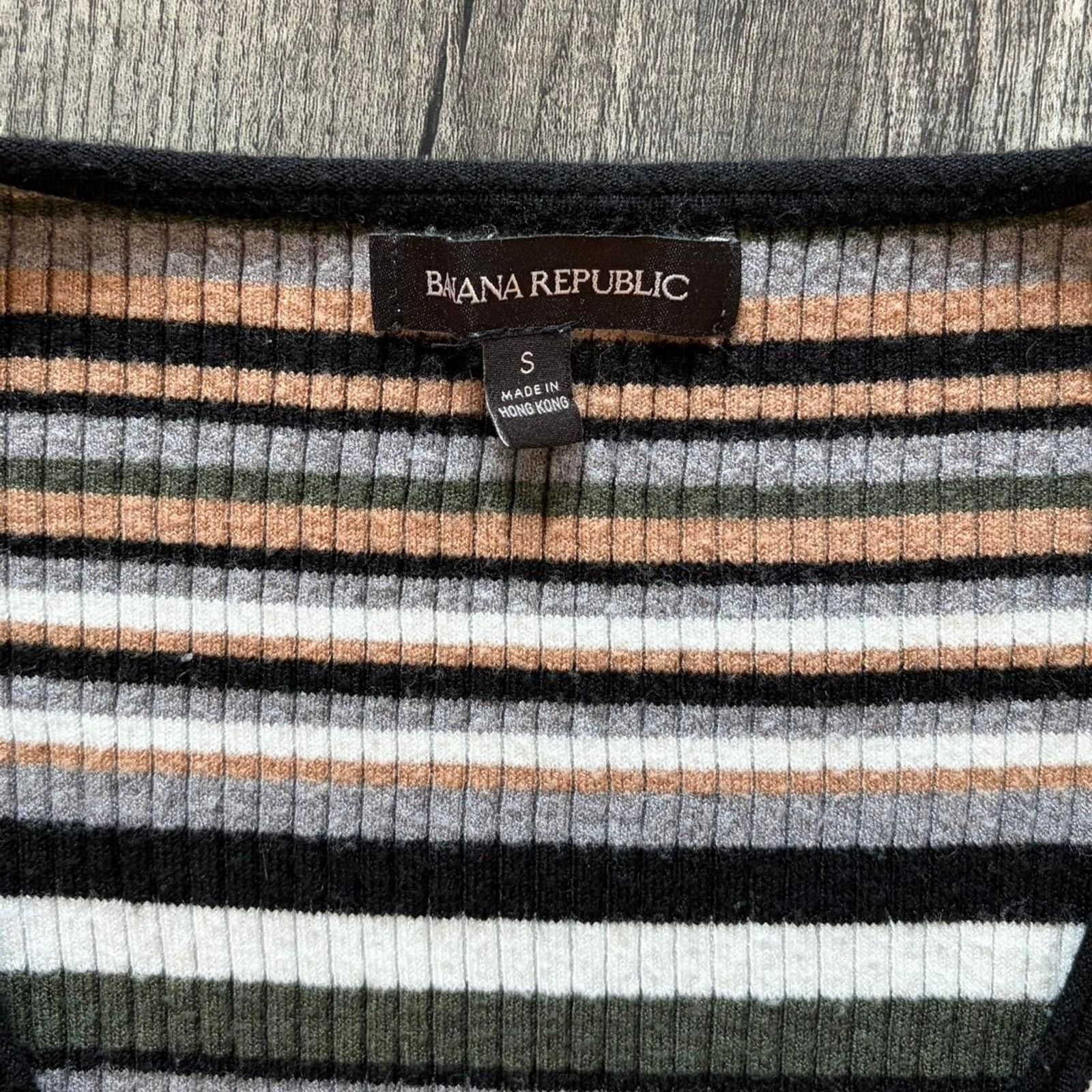 Banana Republic Banana republic striped long sleeve Size S / US 4 / IT 40 - 2 Thumbnail