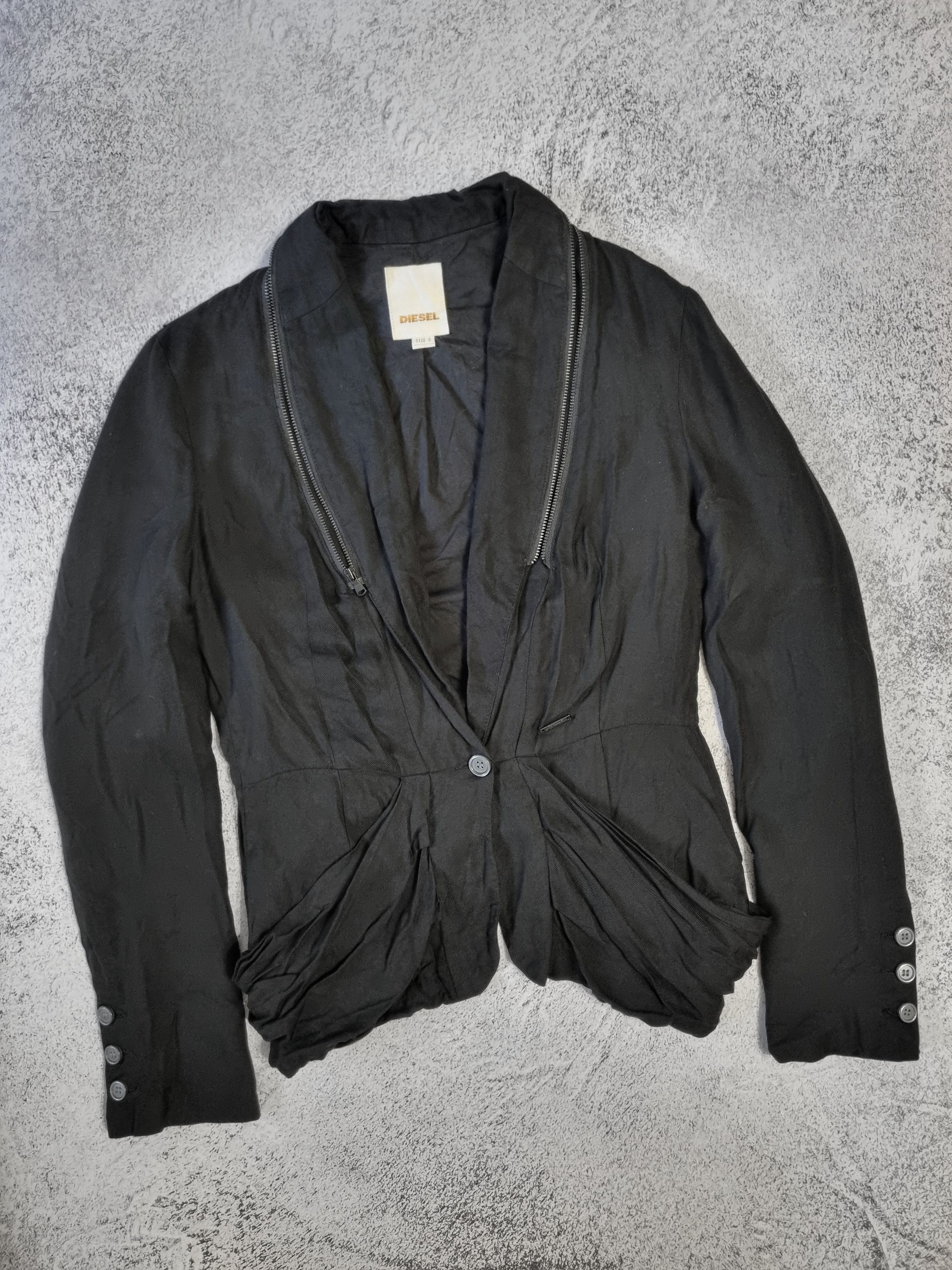 Diesel Vintage Diesel Avant Garde Blazer Jacket Size S / US 4 / IT 40 - 4 Thumbnail