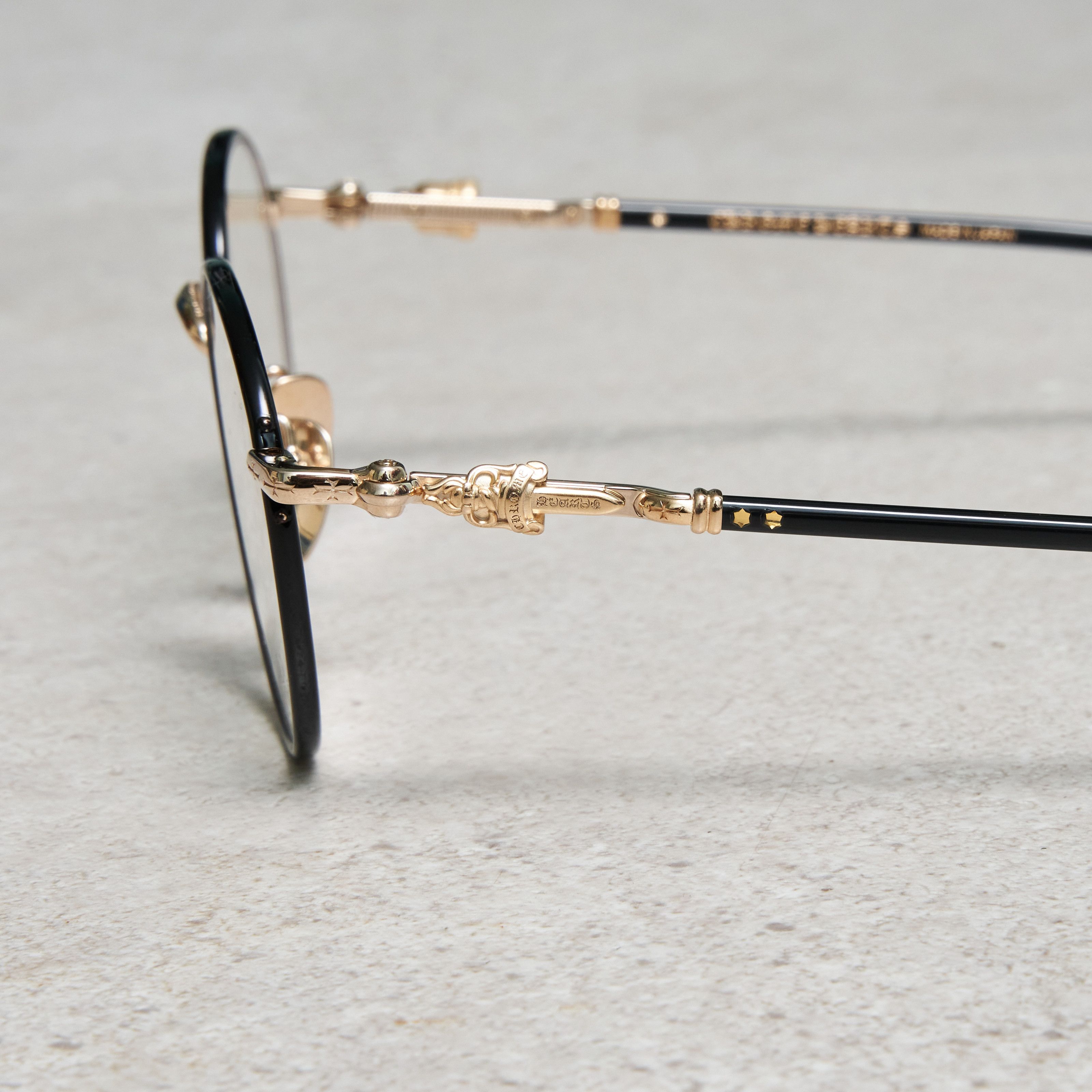 Chrome Hearts CHROME HEARTS FIRKIN BLACK/GOLD PLATED Size ONE SIZE - 3 Thumbnail