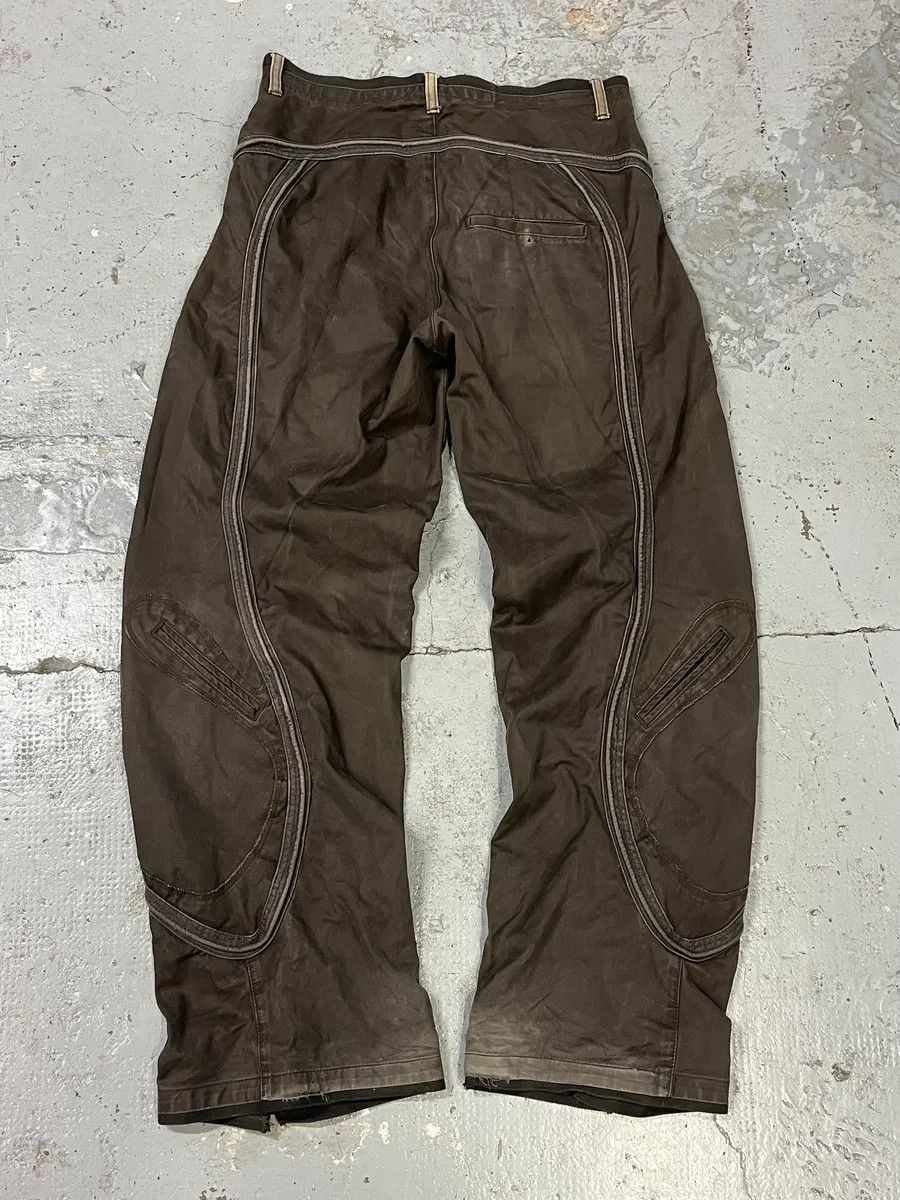 Marithe + Francois Girbaud 2000s Marithé + François Girbaud Brown Avant-Garde Pants Size US 32 / EU 48 - 6 Thumbnail