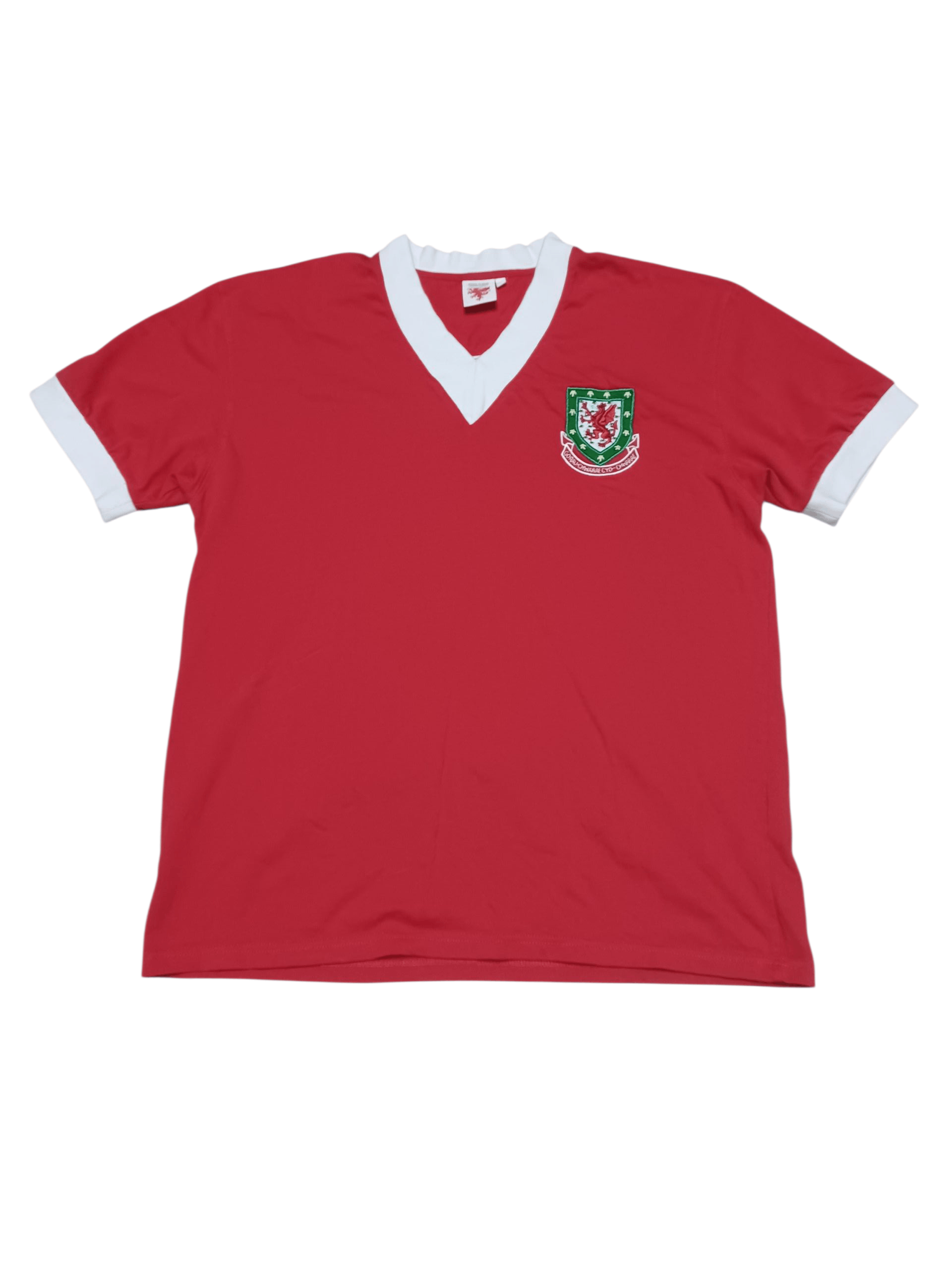 Other WALES VINTAGE 1958 STYLE OFFICIAL MERCH SOCCER JERSEY Size US XL / EU 56 / 4 - 1 Thumbnail