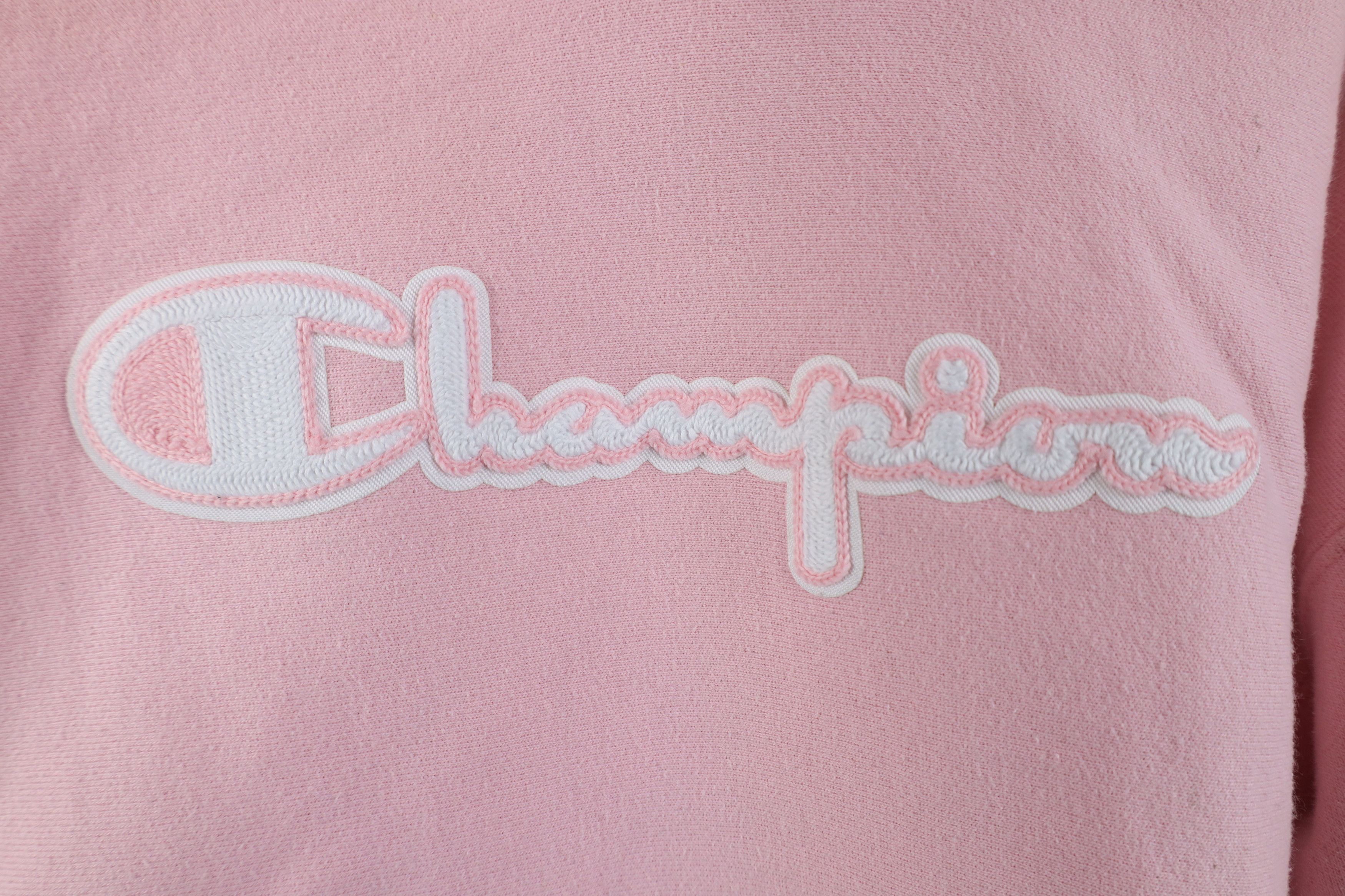 Champion Vintage Y2K Champion Reverse Weave Heavyweight Hoodie Pink Size US M / EU 48-50 / 2 - 4 Thumbnail