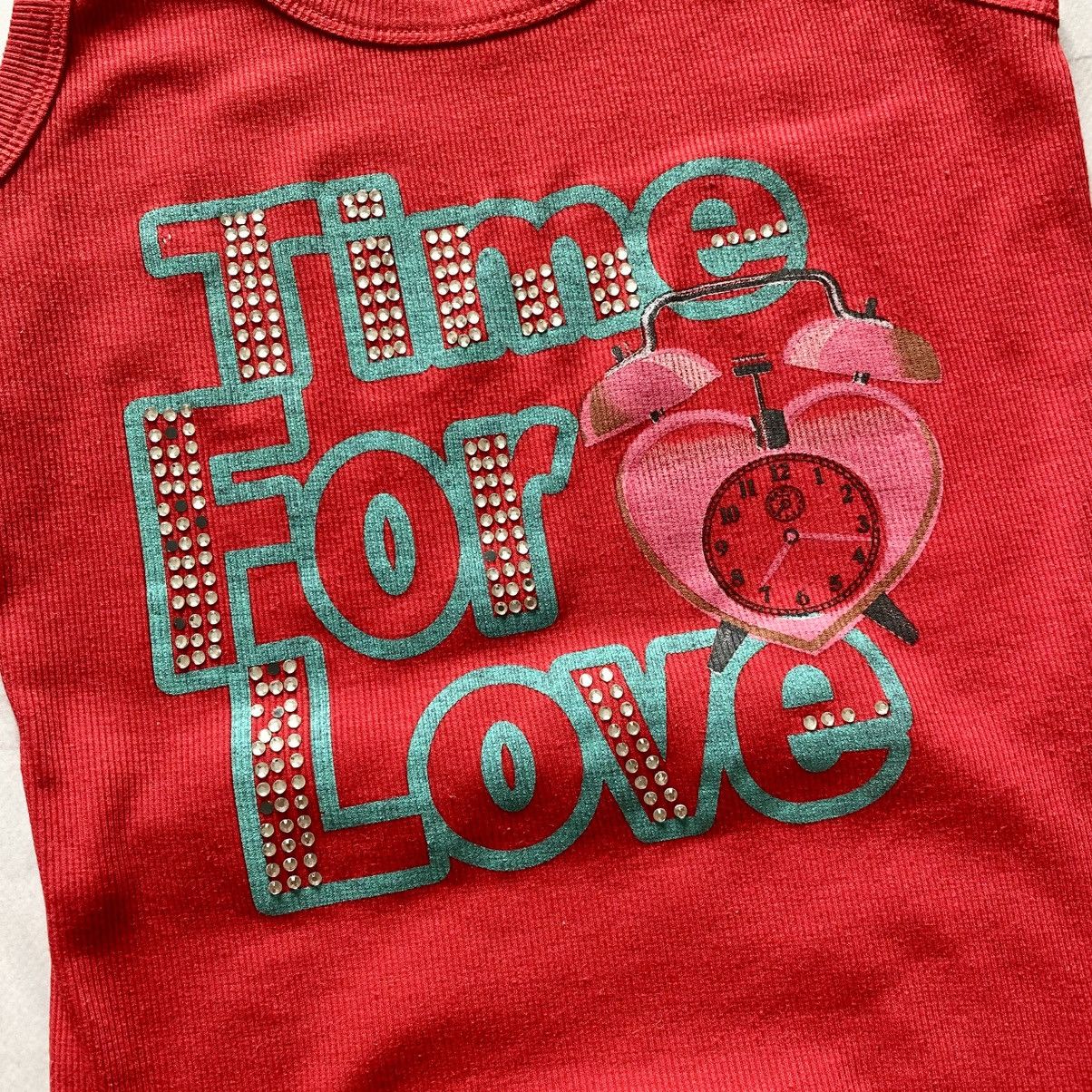 Cop Copine × Hysteric Glamour × Sarah Pacini Cute Time For Love Hysteric Glamour Style Vintage Tank Top Size M / US 6-8 / IT 42-44 - 2 Thumbnail