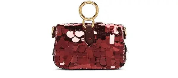 Fendi o1w1db10825 7AS045 Size: OS / Nano Baguette Charm Bag in Red Size ONE SIZE - 3 Thumbnail