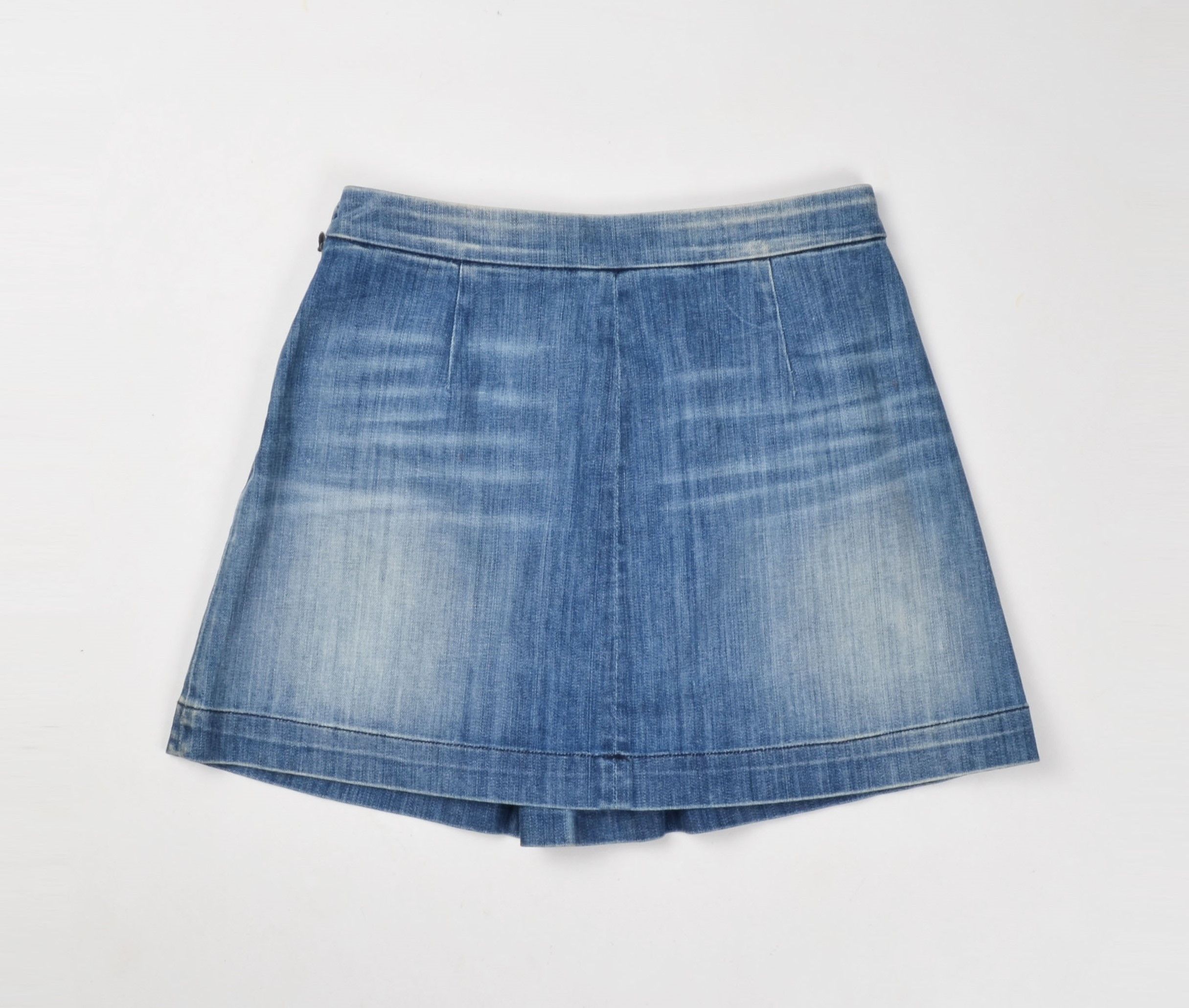 Other Vintage Nolita North Little Italy Y2K Denim Mini Skirt Size 26" / US 2 / IT 38 - 10 Thumbnail