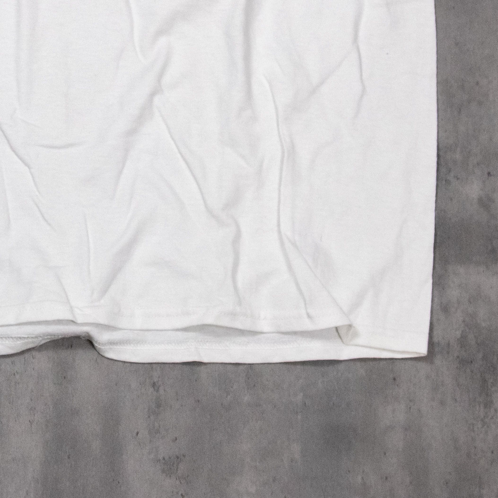 Gildan × Japanese Brand × Vintage Y2K 2000's Come For One Double Stitch White T-Shirt Size US XL / EU 56 / 4 - 5 Thumbnail