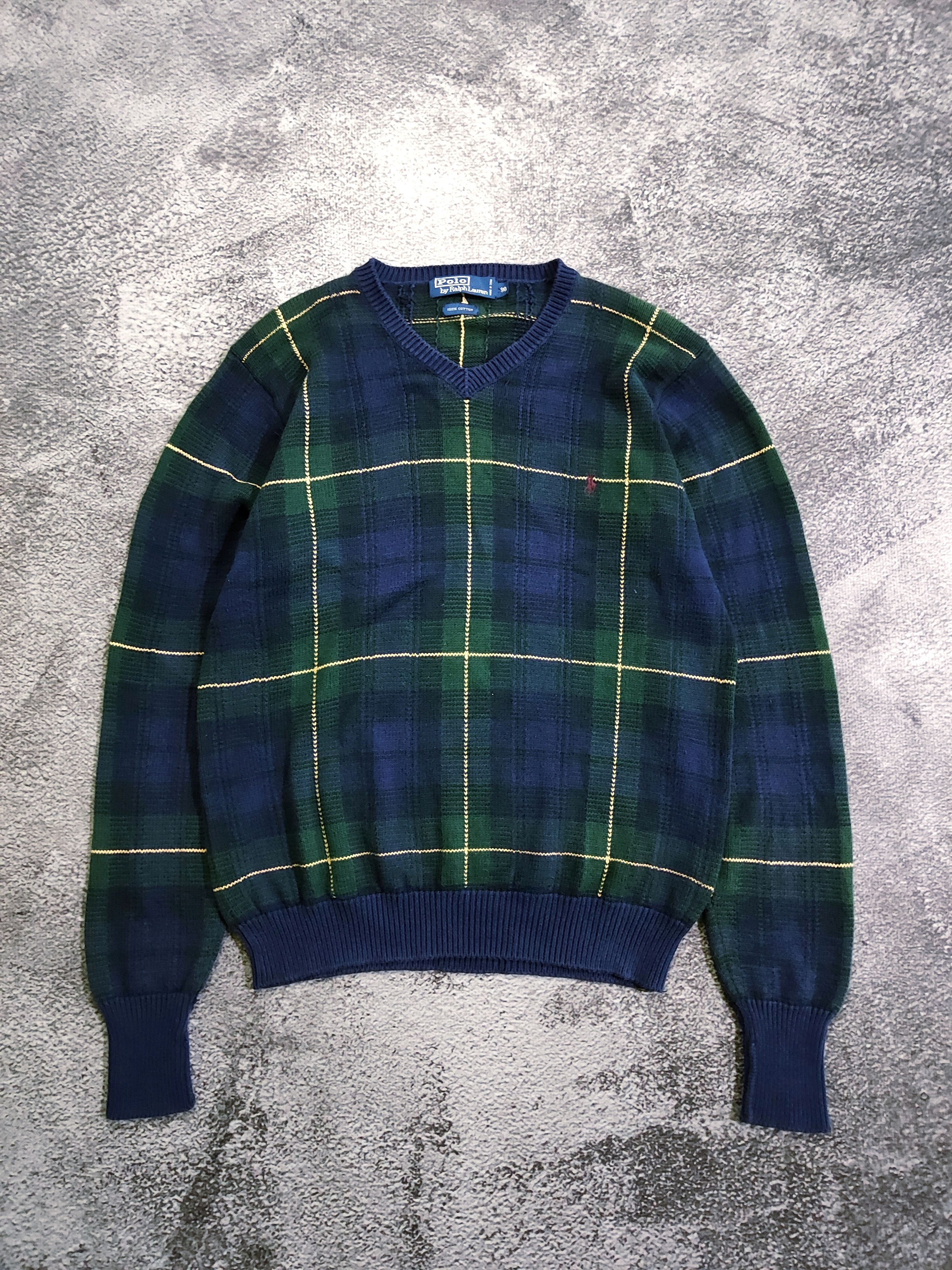 Polo Ralph Lauren Vintage Polo Ralph Lauren Knit Sweater Size US M / EU 48-50 / 2 - 2 Thumbnail