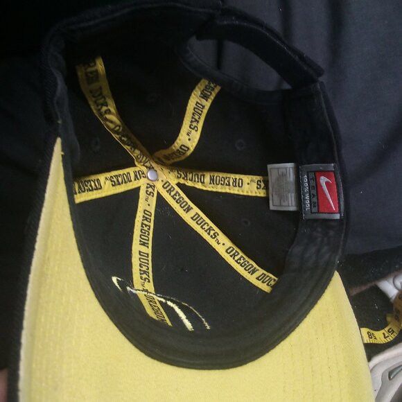 Nike Nike Team Oregon Ducks Strap Hat Cap Wool Size ONE SIZE - 6 Thumbnail