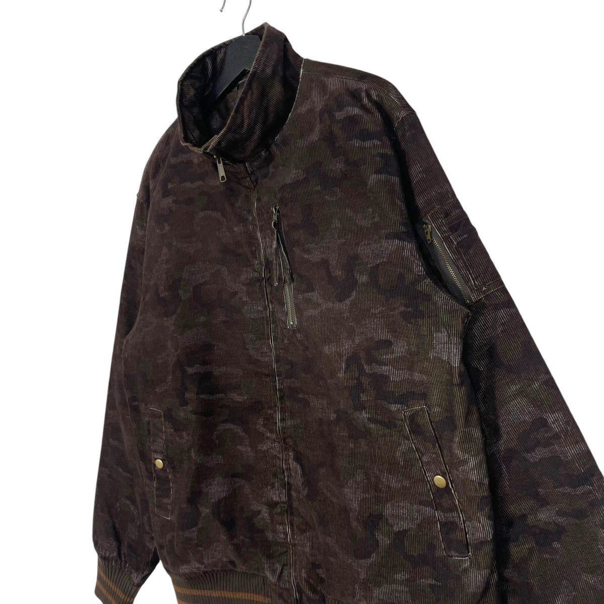 Japanese Brand Vintage CRU California Usa Camoflage Bomber Jacket Streetwea Size US M / EU 48-50 / 2 - 3 Thumbnail