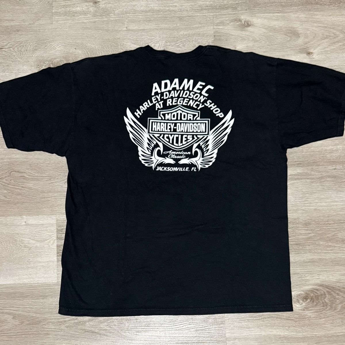 Harley Davidson Harley Davidson Skull Roses Jacksonville Graphic Tshirt XL Size US XL / EU 56 / 4 - 3 Thumbnail