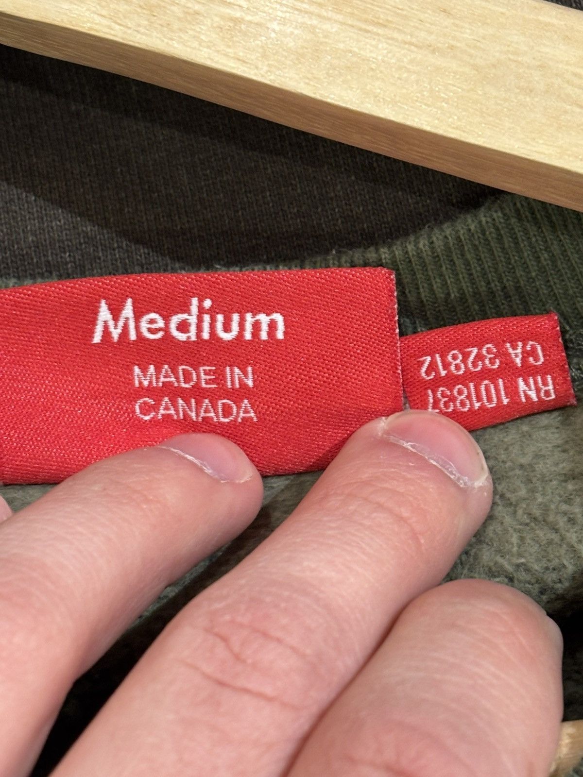 Supreme Supreme Camo Box Logo Crewneck Size US M / EU 48-50 / 2 - 4 Thumbnail