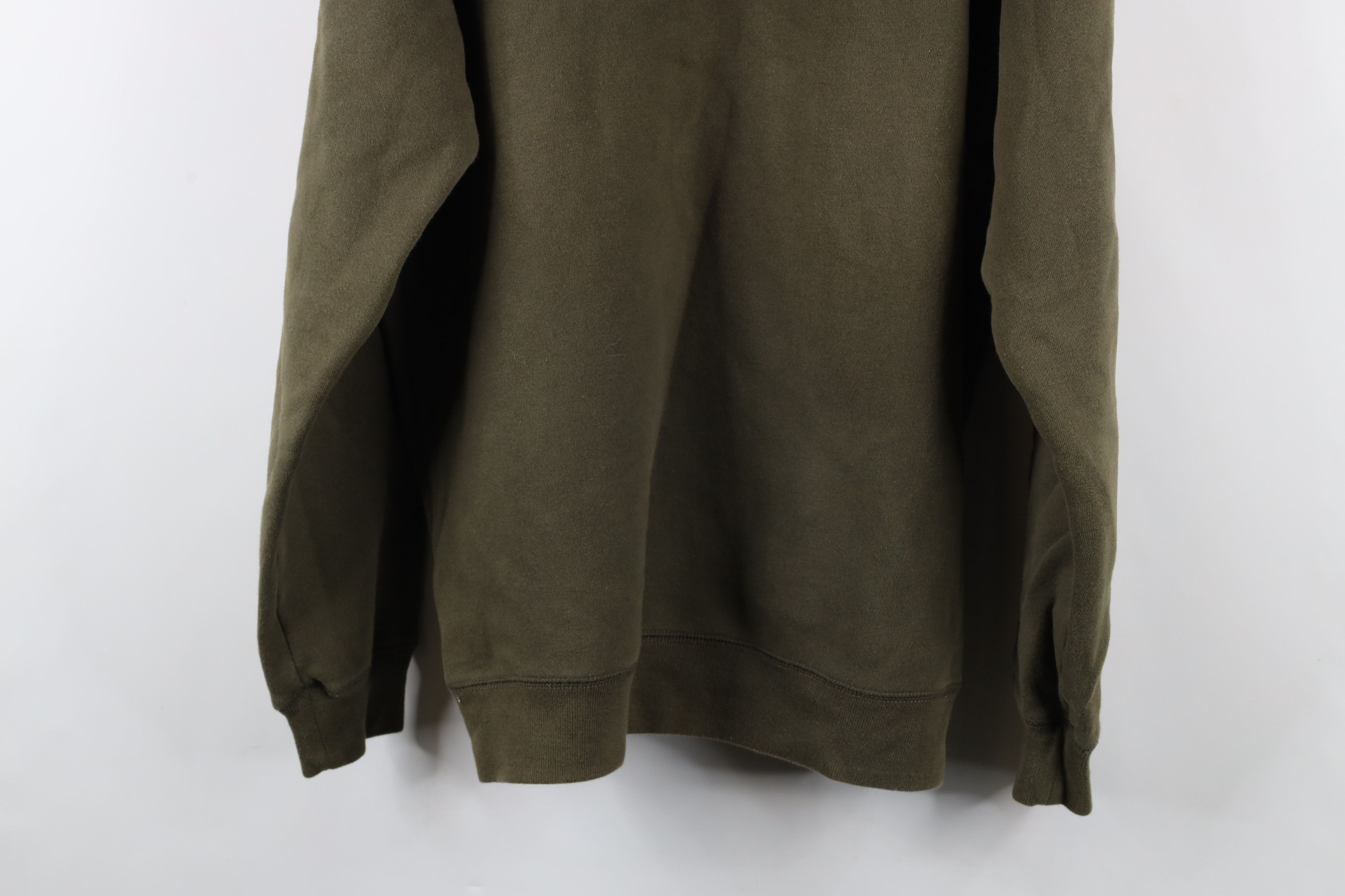 Eddie Bauer × Vintage Vintage Eddie Bauer Spell Script Heavyweight Hoodie Green Size US L / EU 52-54 / 3 - 12 Thumbnail
