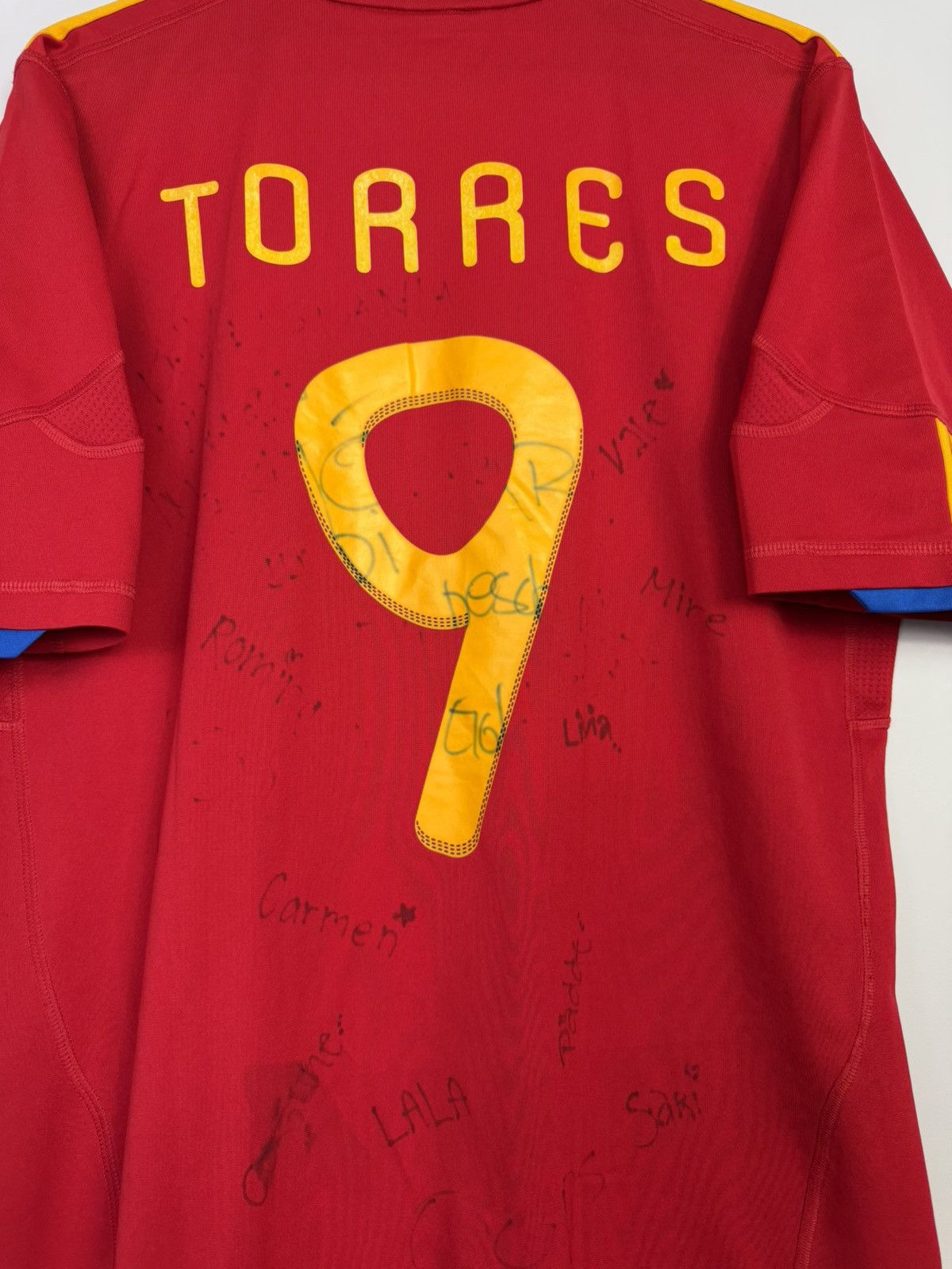 Adidas Adidas Spain 2010/2011 Torres #9 Soccer Jersey Size US M / EU 48-50 / 2 - 6 Thumbnail