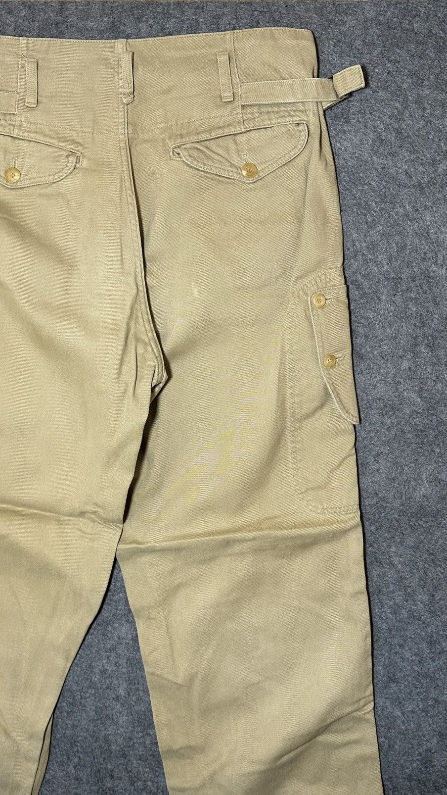 Issey Miyake Issey Miyake men's cotton pants in beige. Size US 36 / EU 52 - 11 Thumbnail