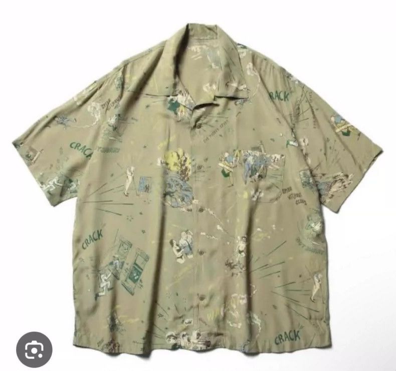 Porter Classic Porter Classic Short Sleeve Shirt Size M Size US M / EU 48-50 / 2 - 1 Thumbnail