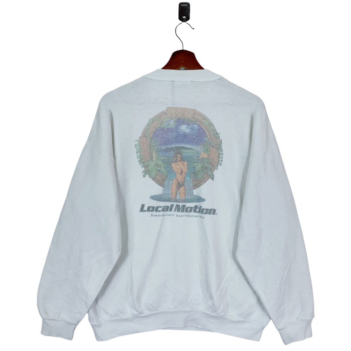 Vintage VINTAGE LOCAL MOTION HAWAII SURFBOARD CREWNECK Size US L / EU 52-54 / 3 - 1 Thumbnail