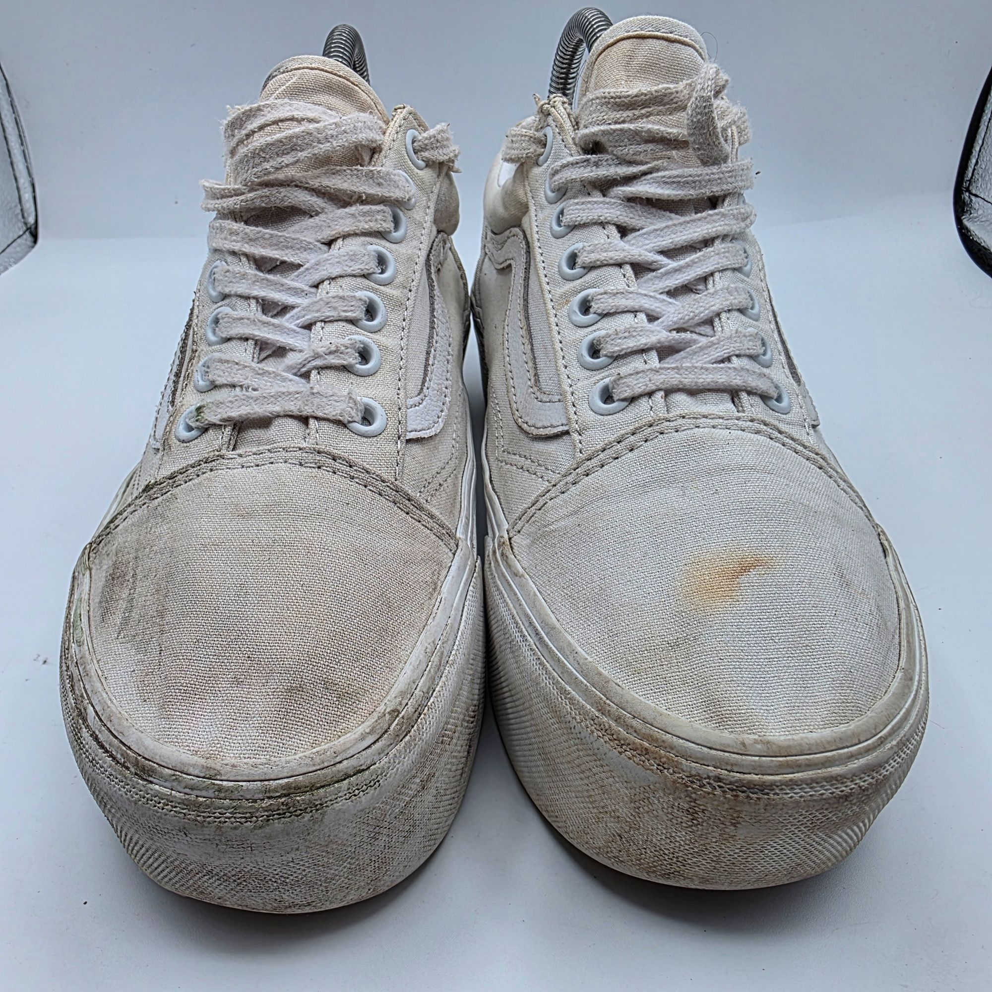 Vans Vans Old Skool Platform Womens Size 8.5 Triple White Athleti Size US 8.5 / IT 38.5 - 14 Thumbnail