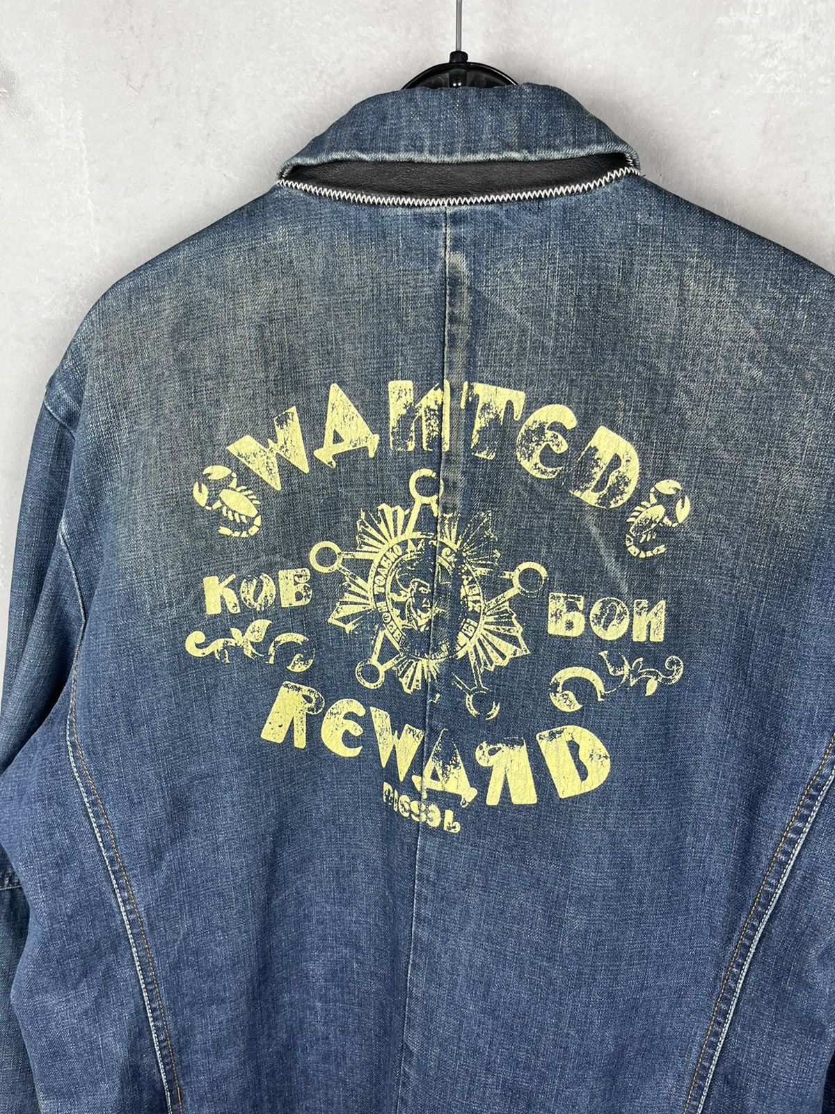 Diesel × Vintage Diesel cowboy denim jacket vintage 90s Size US XL / EU 56 / 4 - 1 Thumbnail