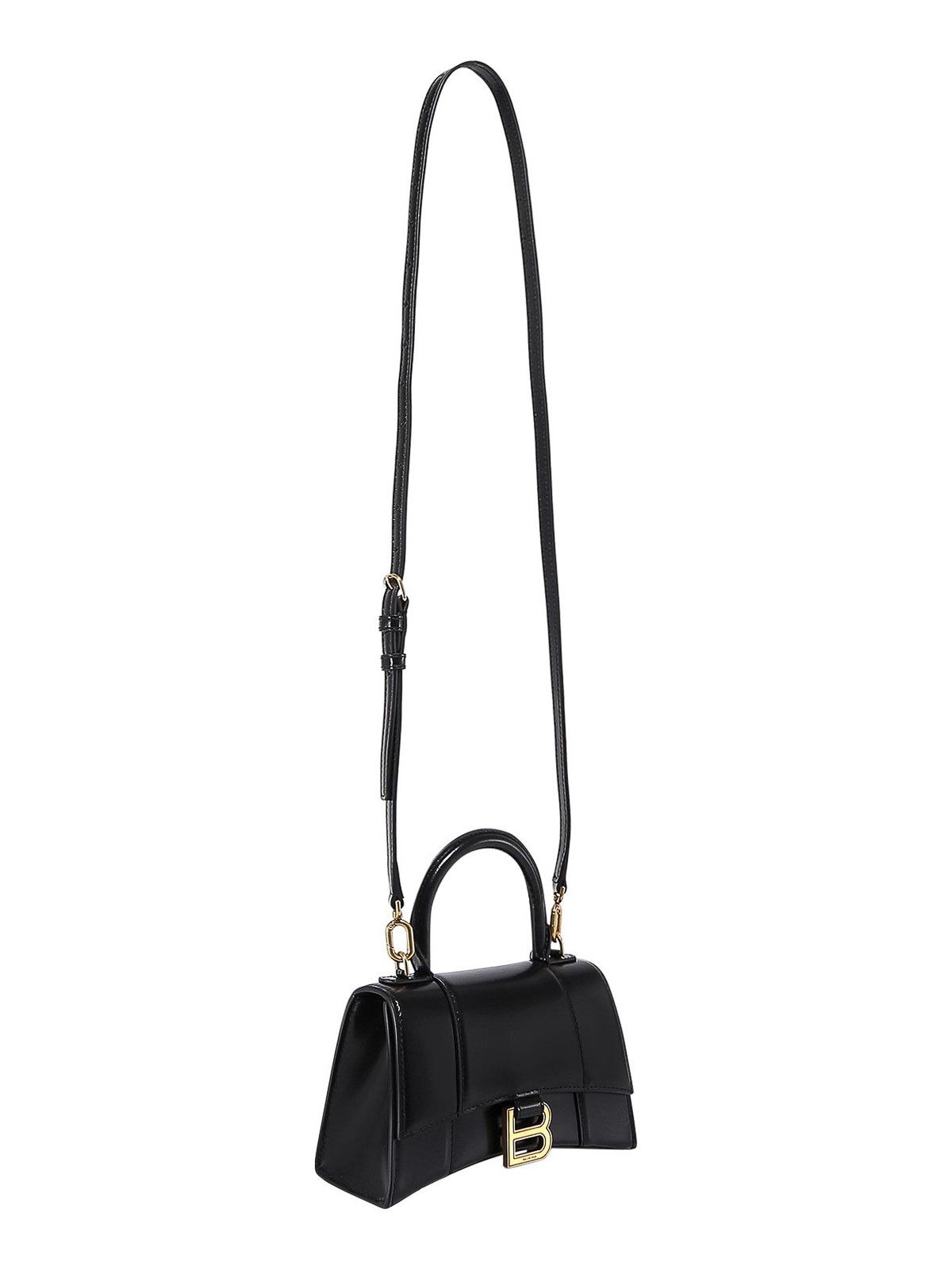 Balenciaga o1bcso1str0226 Size: OS / Hourglass XS Handbag In Black Size ONE SIZE - 2 Thumbnail