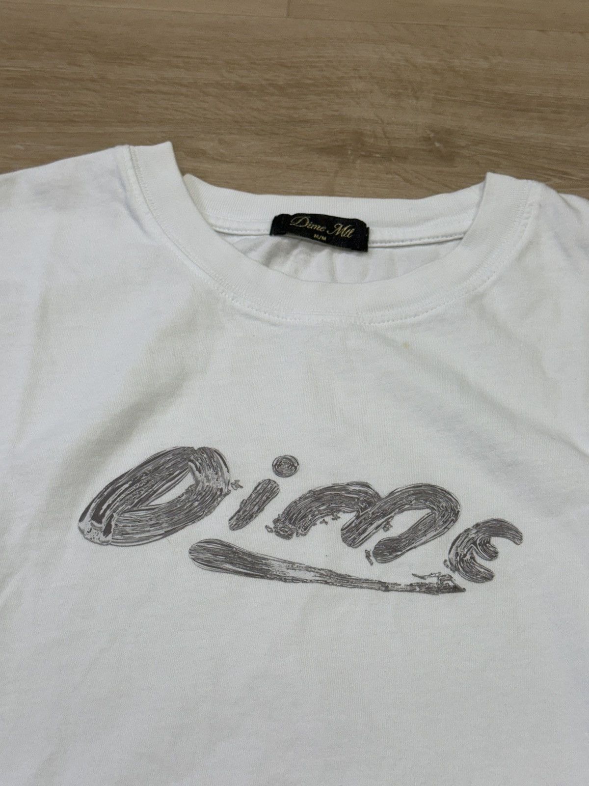 Dime Dime Paint Logo Tee Size US M / EU 48-50 / 2 - 2 Thumbnail