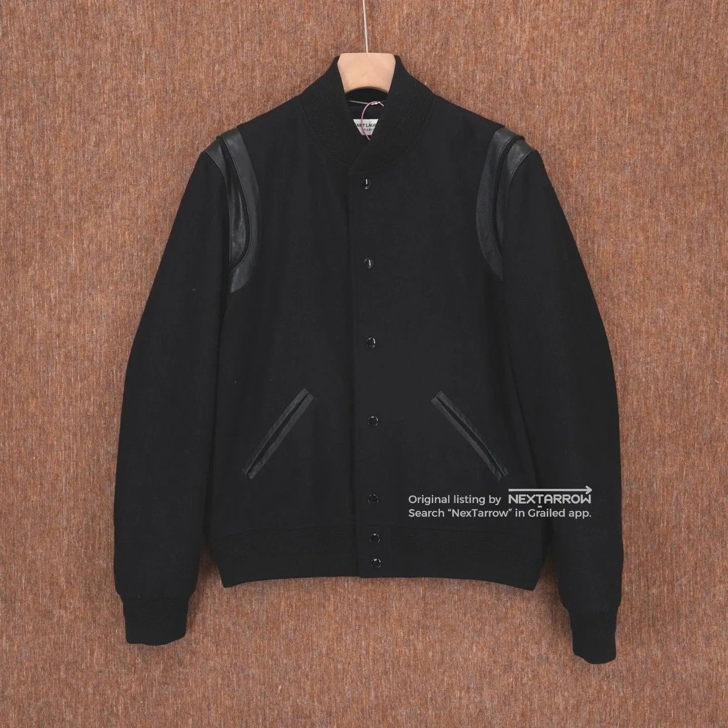 Saint Laurent Paris Saint Laurent Slp Black Samurai Baseball Jacket 50 Size US M / EU 48-50 / 2 - 1 Thumbnail