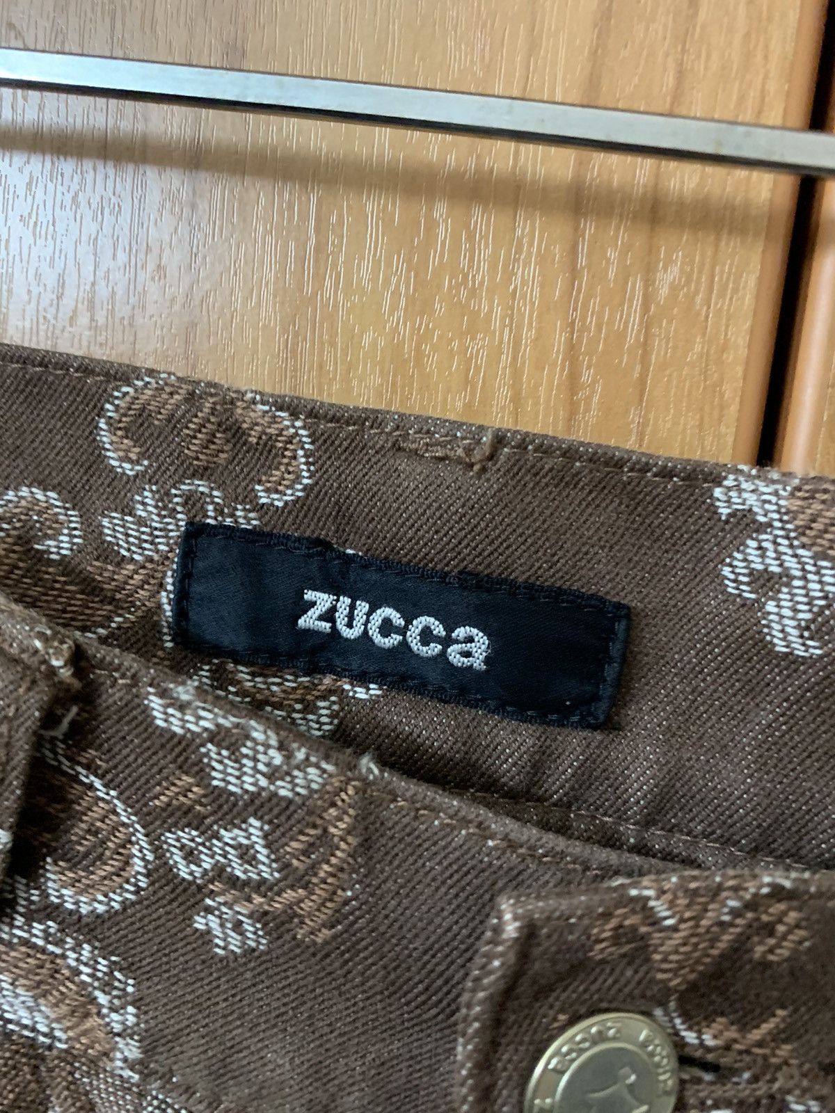 Other Zucca motifs designed jeans flare cut Size 32" / US 10 / IT 46 - 3 Thumbnail