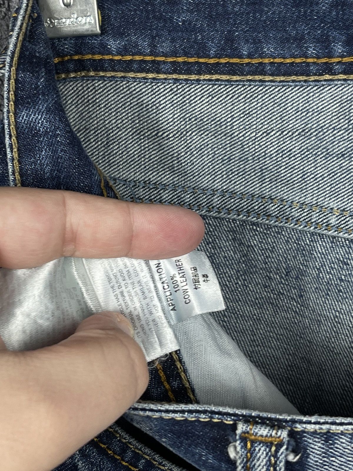 Diesel Diesel Y2K Faded Blue Denim Straight Jeans Size W33 L34 Size US 33 - 13 Thumbnail
