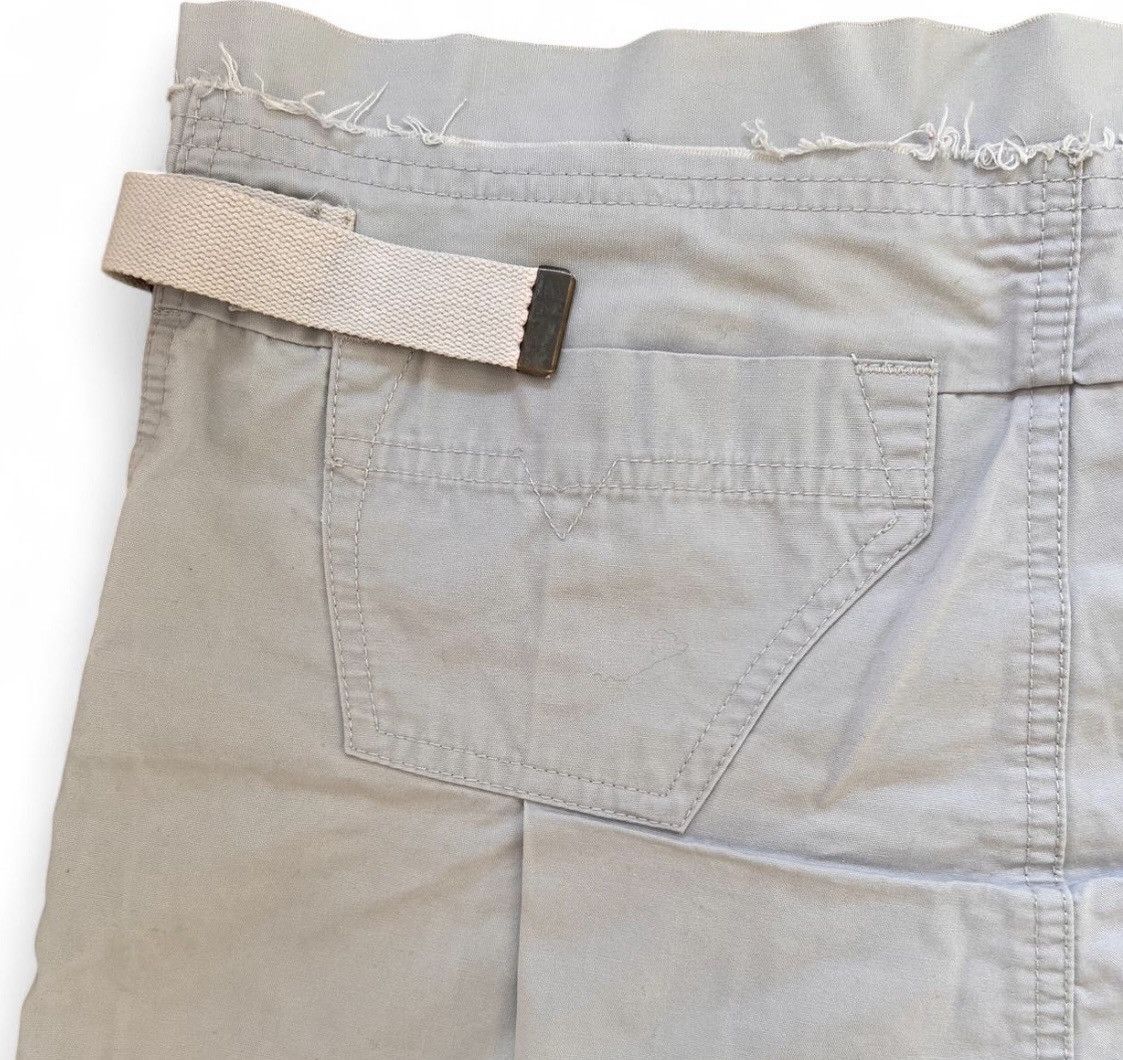 Diesel Y2K Utility Mini Skirt Women’s Size 25 Beige Cargo