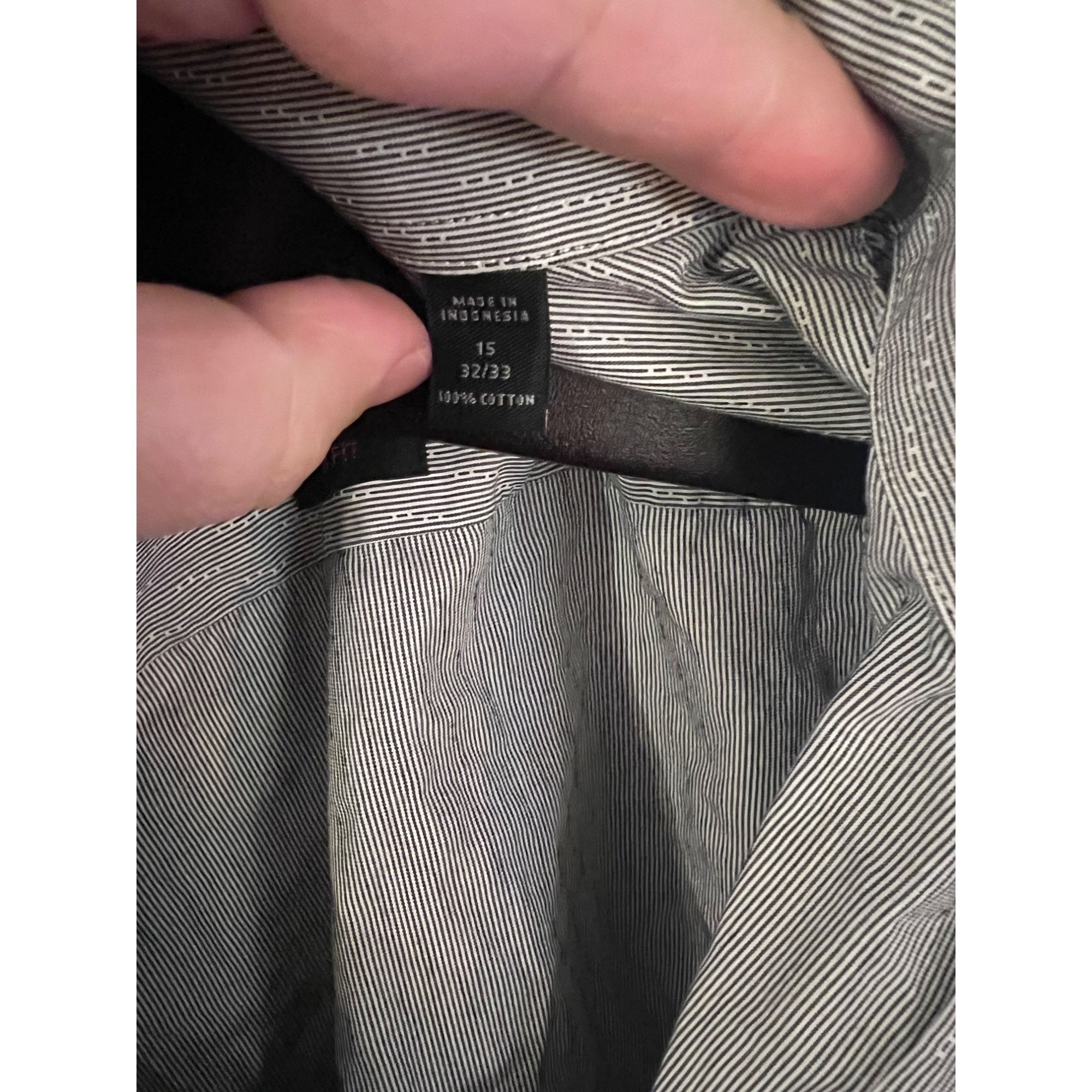 John Varvatos John Varvatos Long Sleeve Button Up Shirt - Size - 15 Size US S / EU 44-46 / 1 - 3 Thumbnail