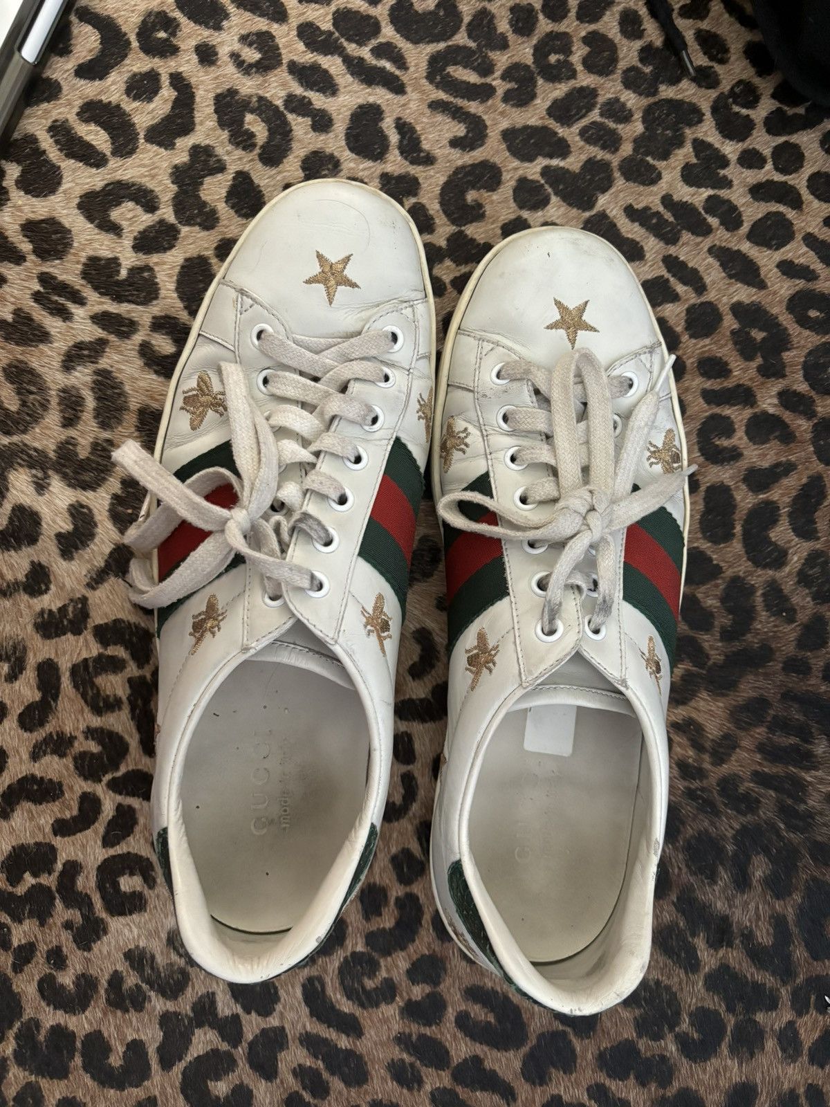Gucci Gucci star and bees sneakers Size US 9 / EU 42 - 8 Thumbnail