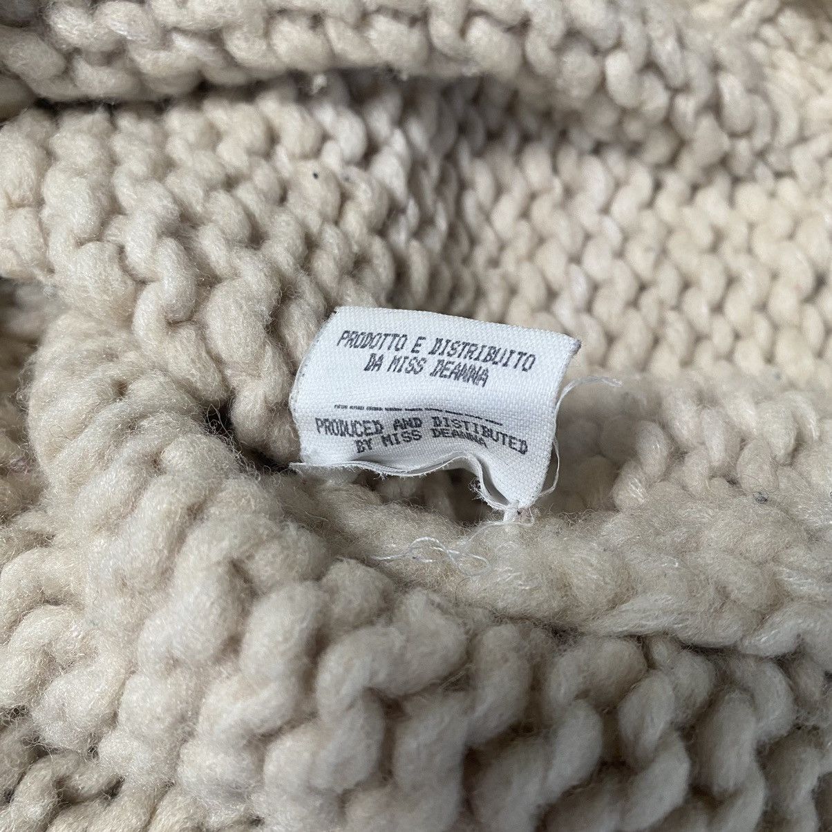 Maison Margiela OG AW2001 Martin Margiela Chunky Shawl Knit Sweater Size US L / EU 52-54 / 3 - 8 Thumbnail