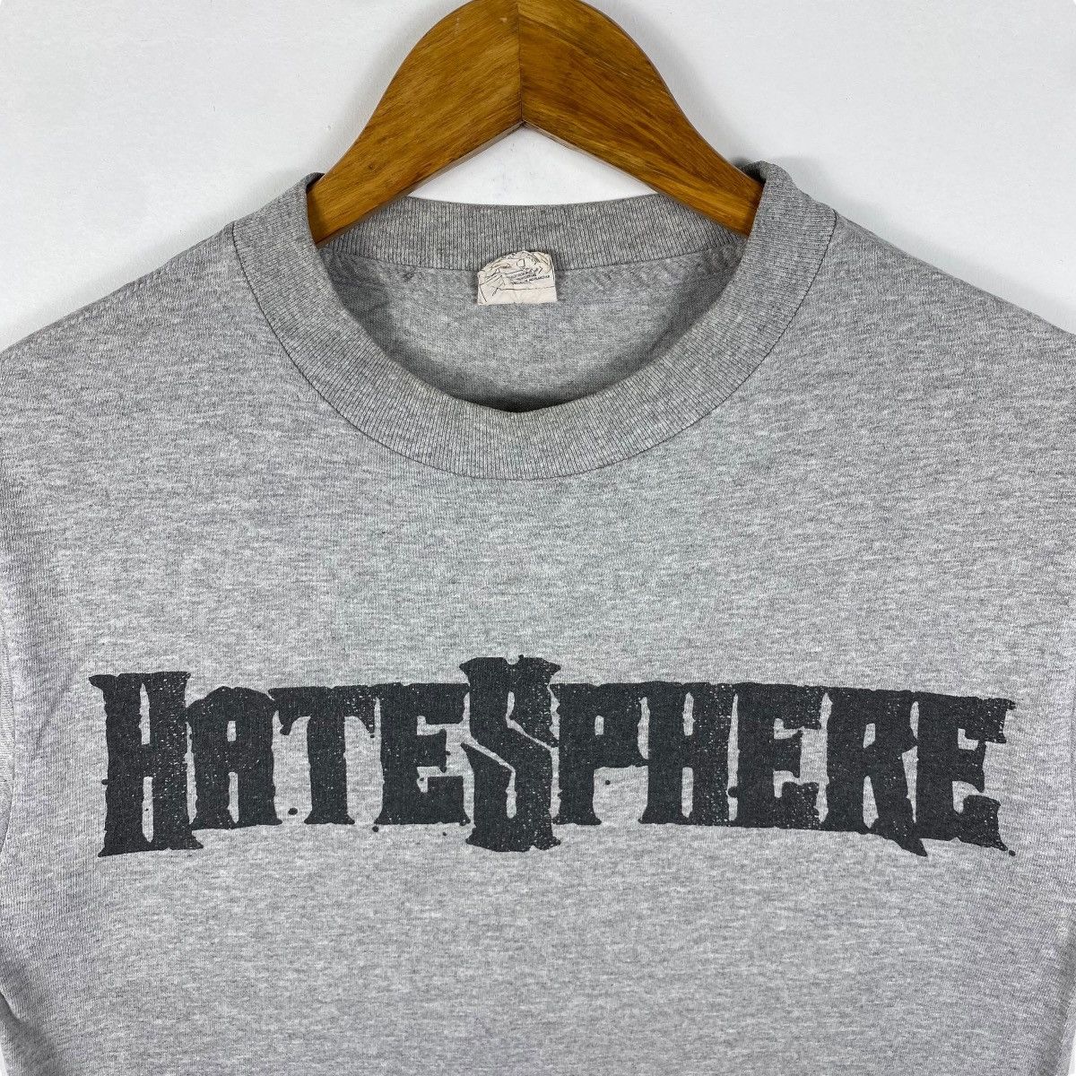 Band Tees × Vintage Vintage 00's HATESPHERE Danish Trash Metal Band Tee Shirt Size US S / EU 44-46 / 1 - 2 Thumbnail