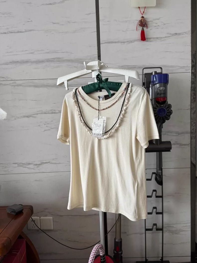 Loewe Women's New Short Sleeve Shirt- DMC