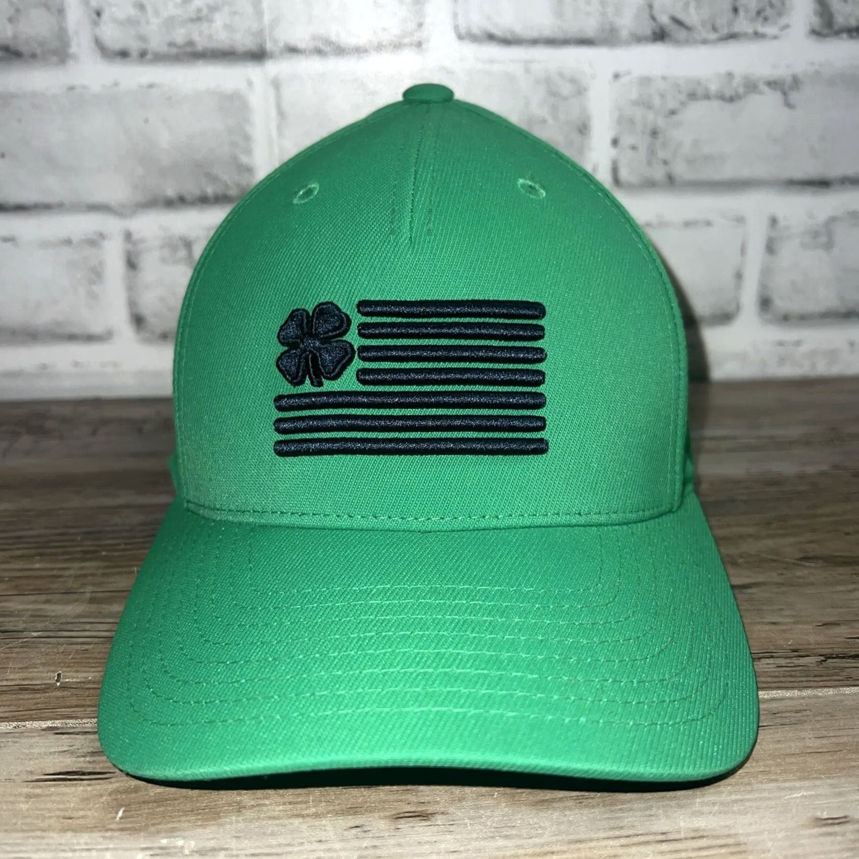 Vintage NWT Black Clover Green Snap Back Hat Men One Size Green Snapback Hat Mens Green Clover Snapback Hat NWT Size ONE SIZE - 3 Thumbnail
