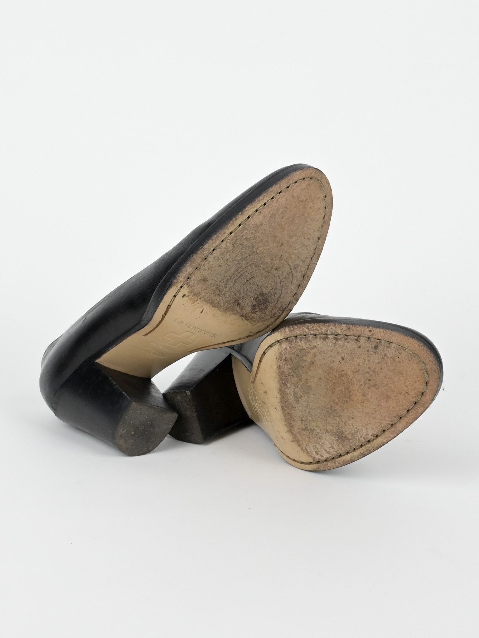 A.F. Vandevorst Leather Pumps Size US 7 / IT 37 - 8 Thumbnail