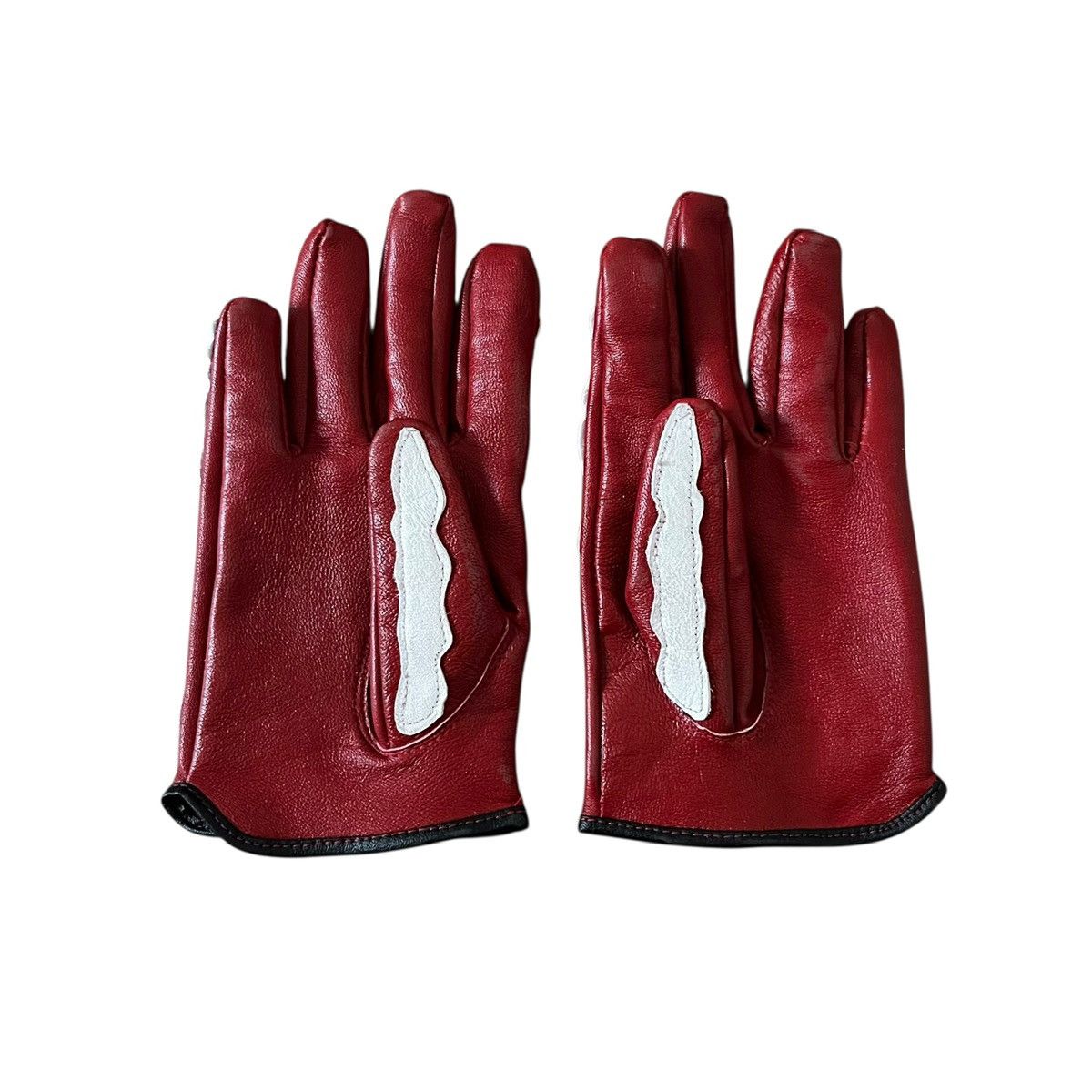 Other Vintage Leather Skeleton Gloves Size ONE SIZE - 3 Thumbnail